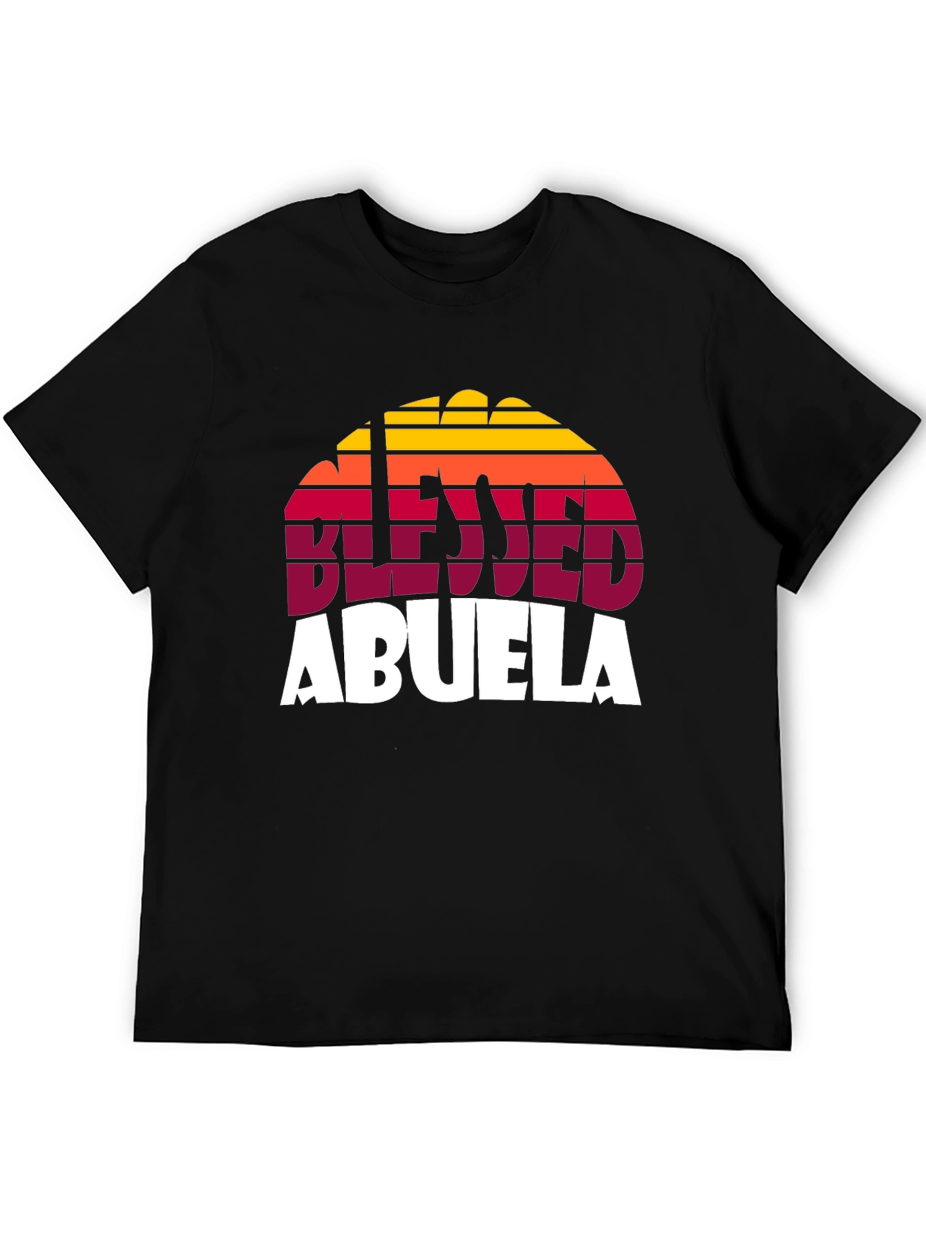 Blessed Abuela Retro Graphic T-Shirt
