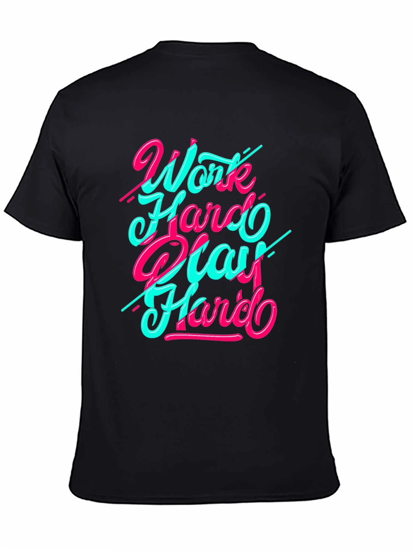 Work Hard Play Hard Graphic T-Shirt