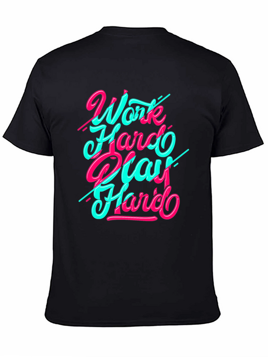 Work Hard Play Hard Graphic T-Shirt