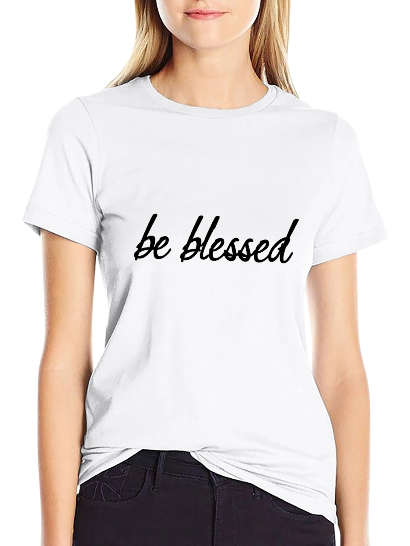 Be Blessed Black T-Shirt