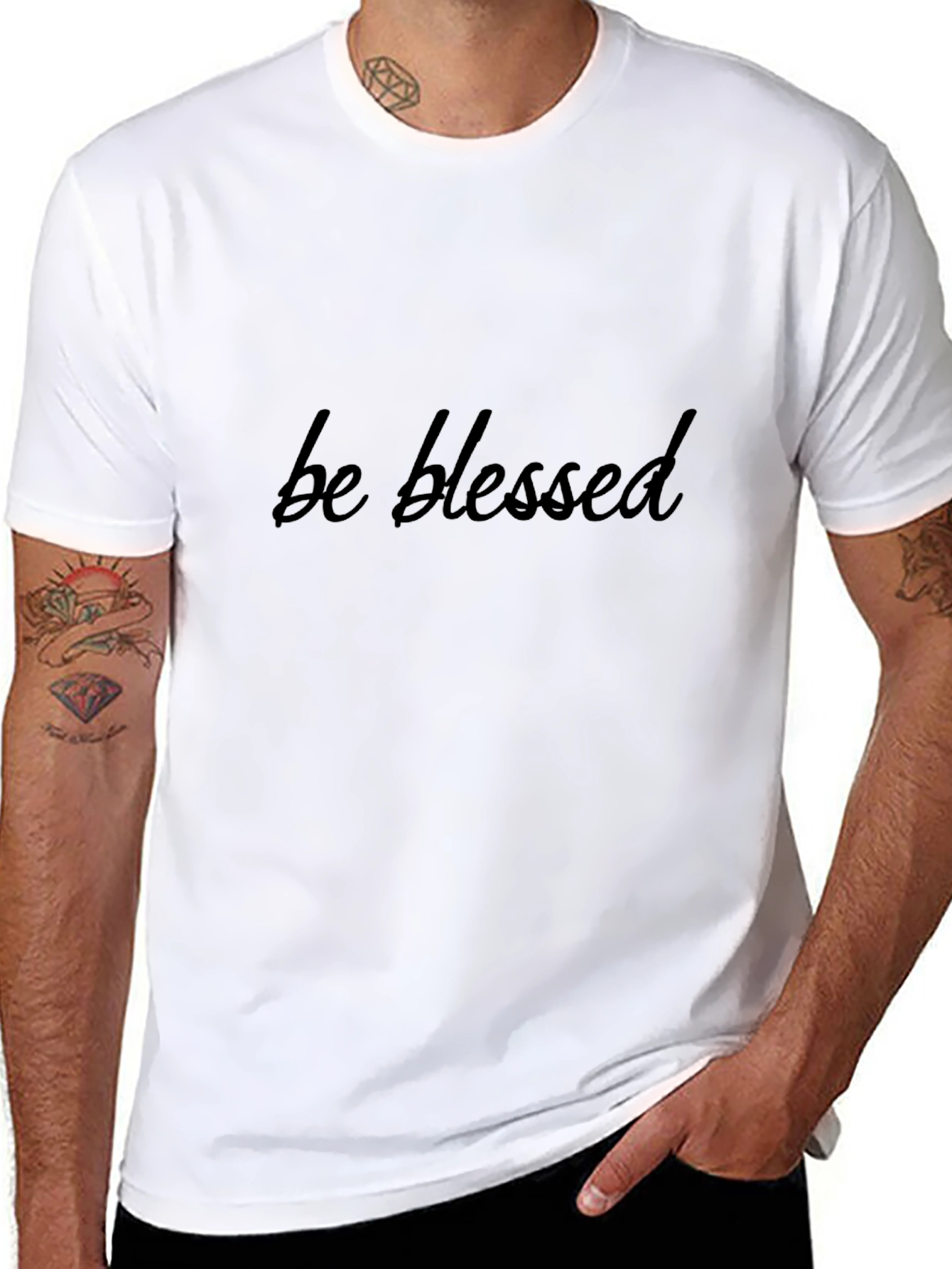 Be Blessed Black T-Shirt