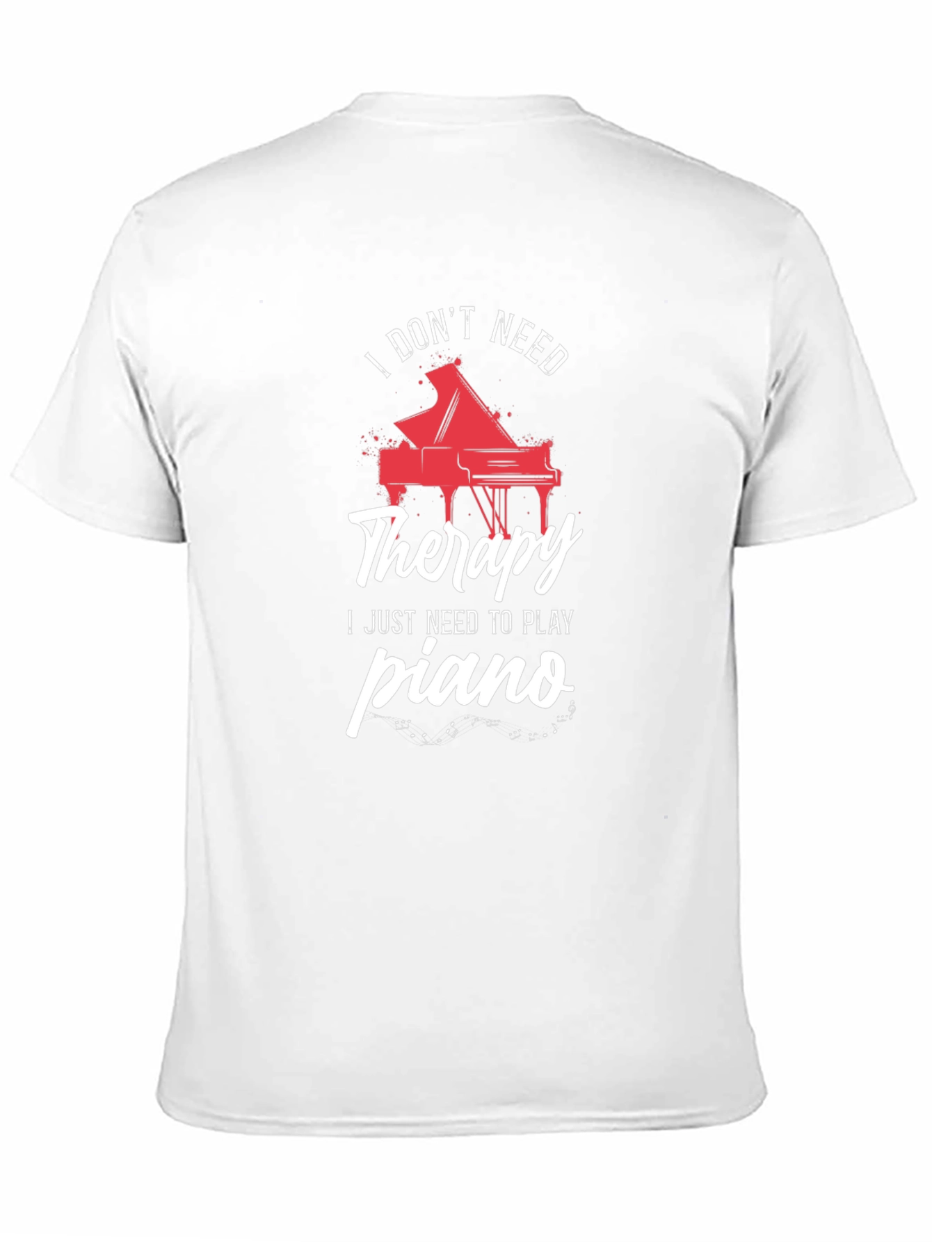 Piano Therapy T-Shirt | Musician Gift