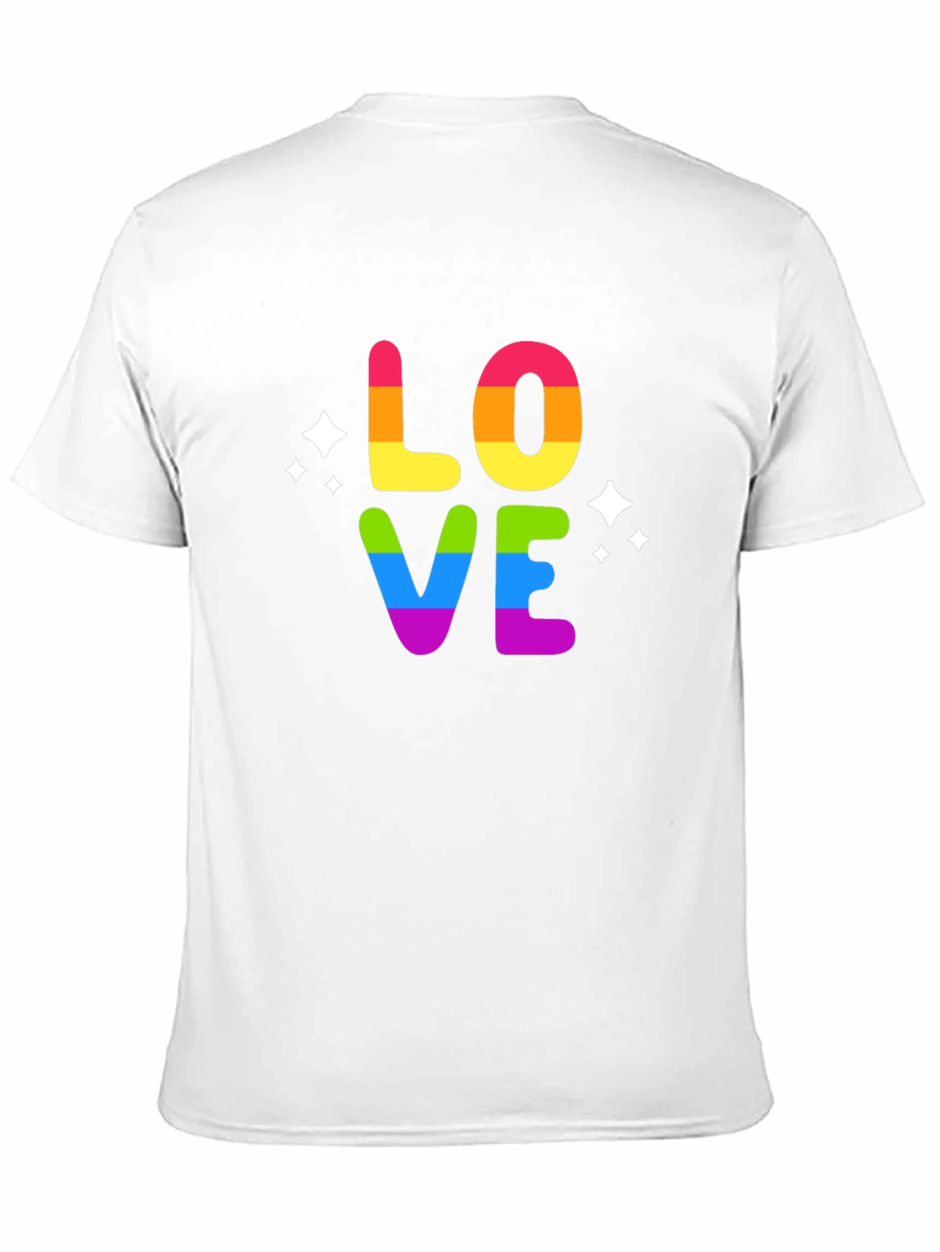 Rainbow LOVE Graphic T-Shirt