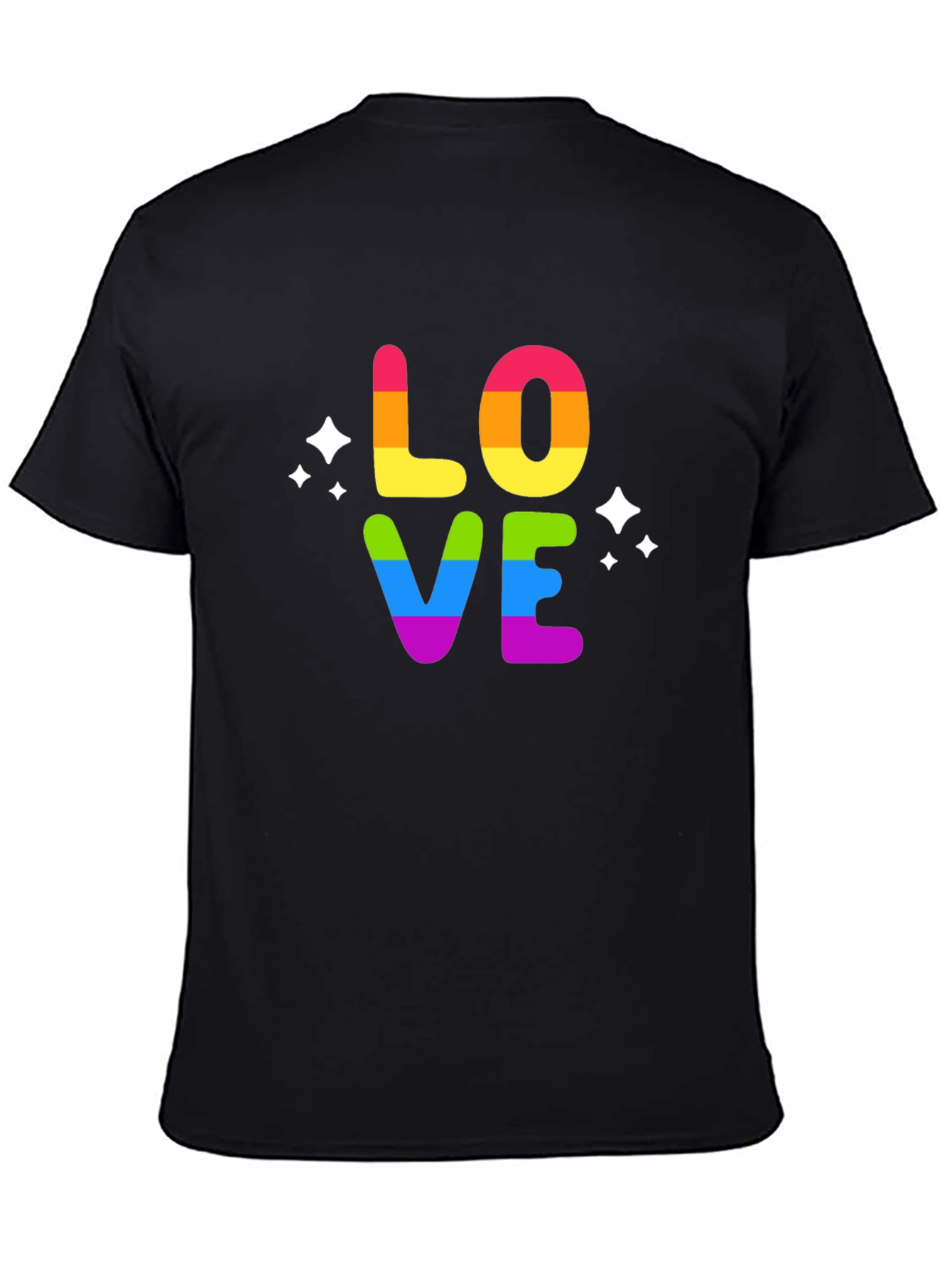 Rainbow LOVE Graphic T-Shirt