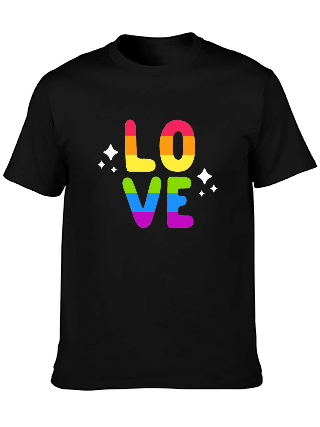 Rainbow LOVE Graphic T-Shirt