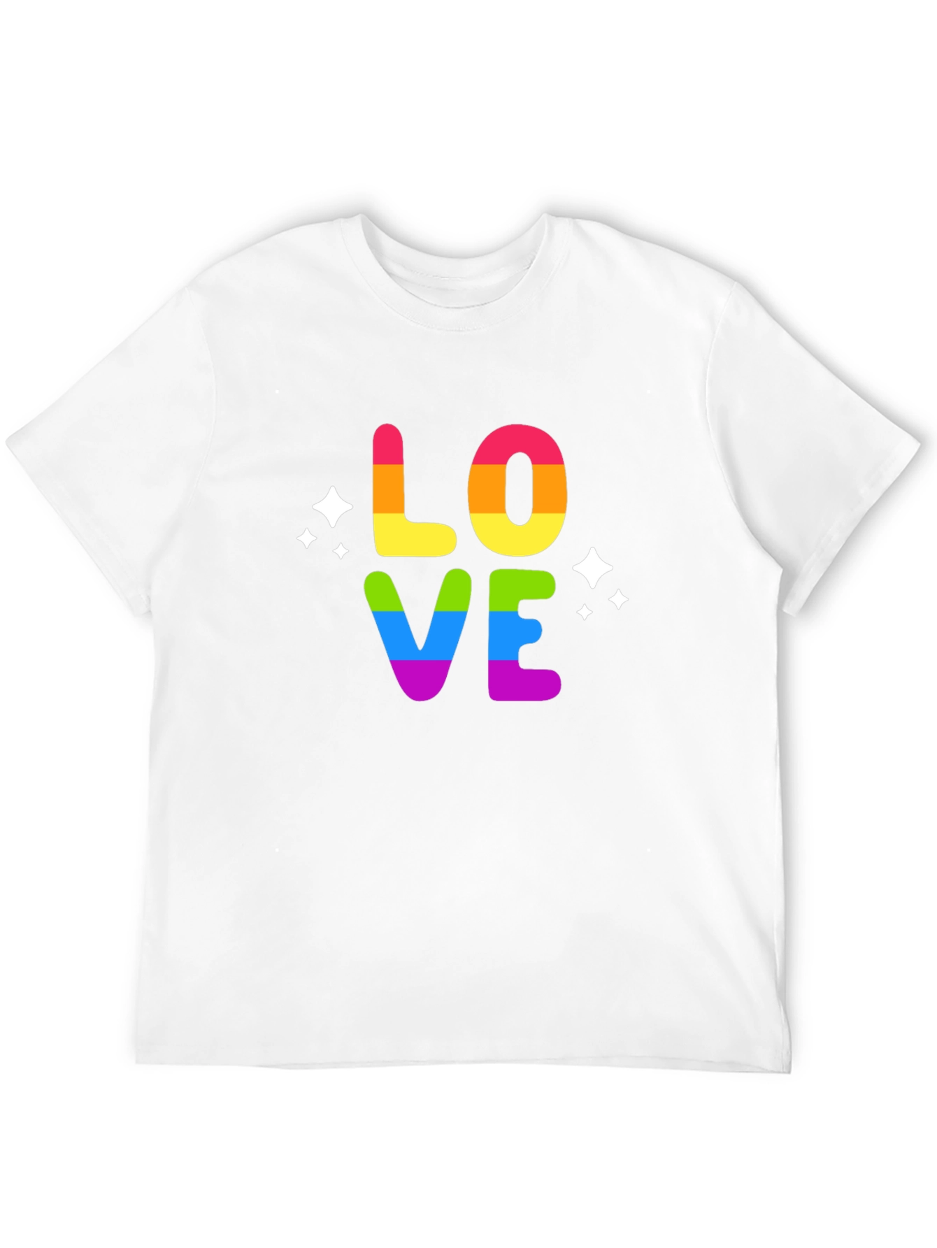 Rainbow LOVE Graphic T-Shirt