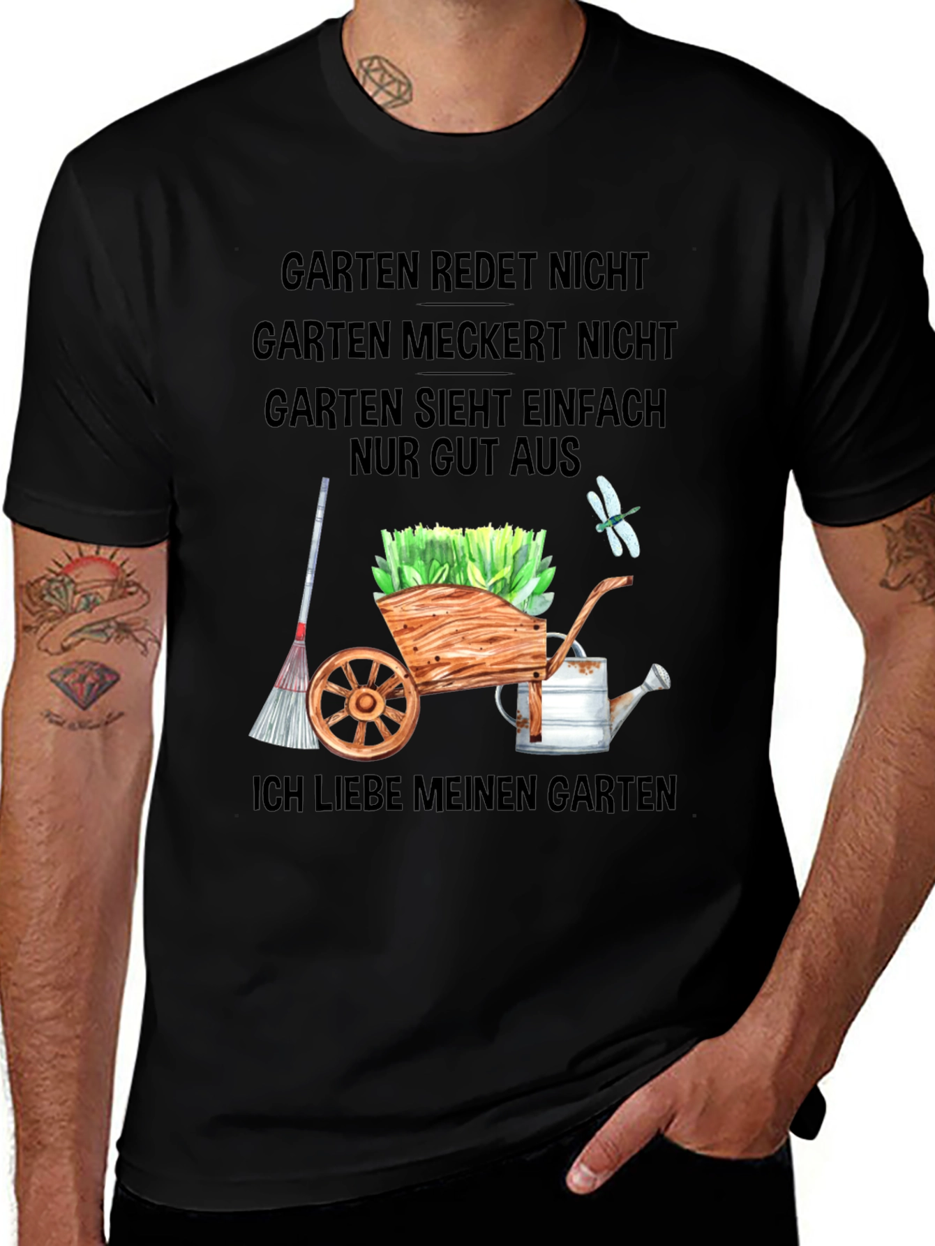 Garten Redet Nicht T-Shirt - Garden Lover Tee