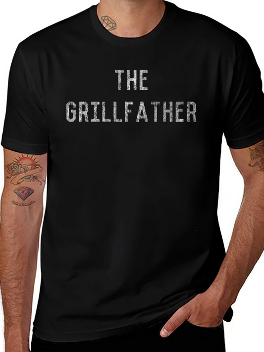 The Grillfather Funny BBQ T-Shirt