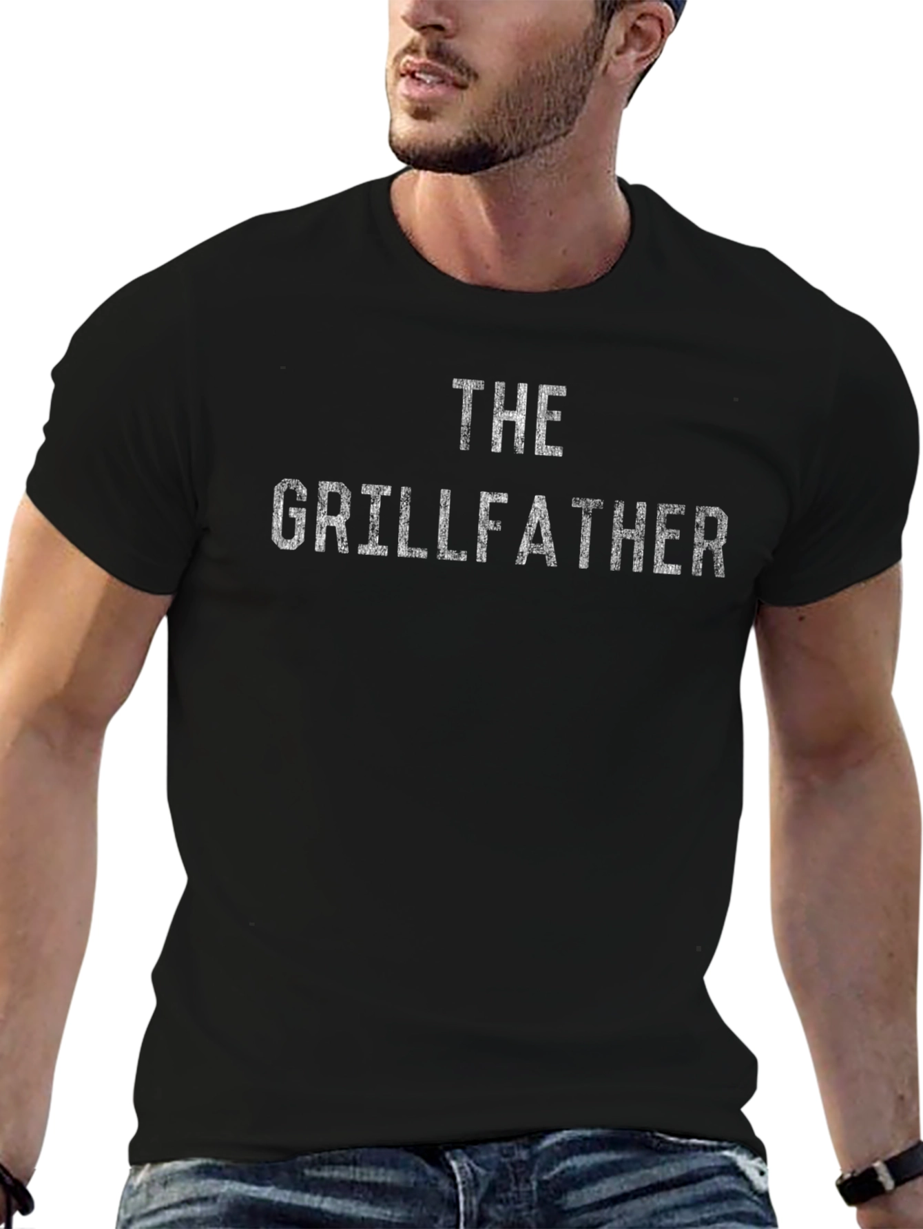 The Grillfather Funny BBQ T-Shirt