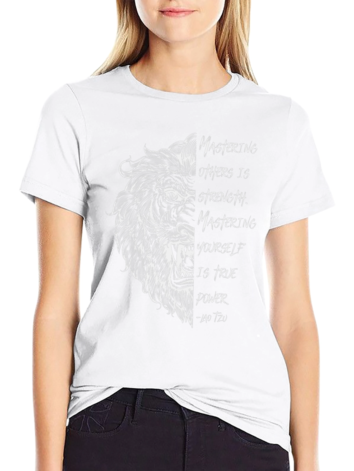 Lion Art T-Shirt | Motivational Tee