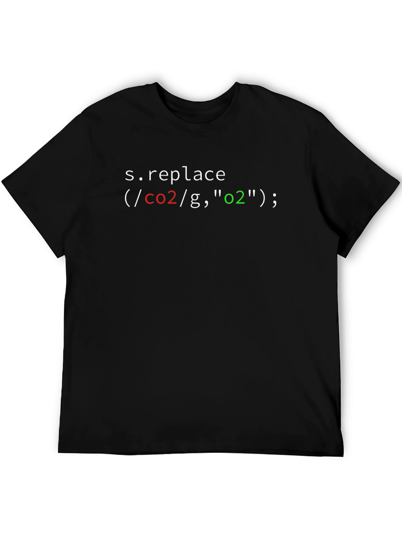 Code T-Shirt - Replace CO2 with O2