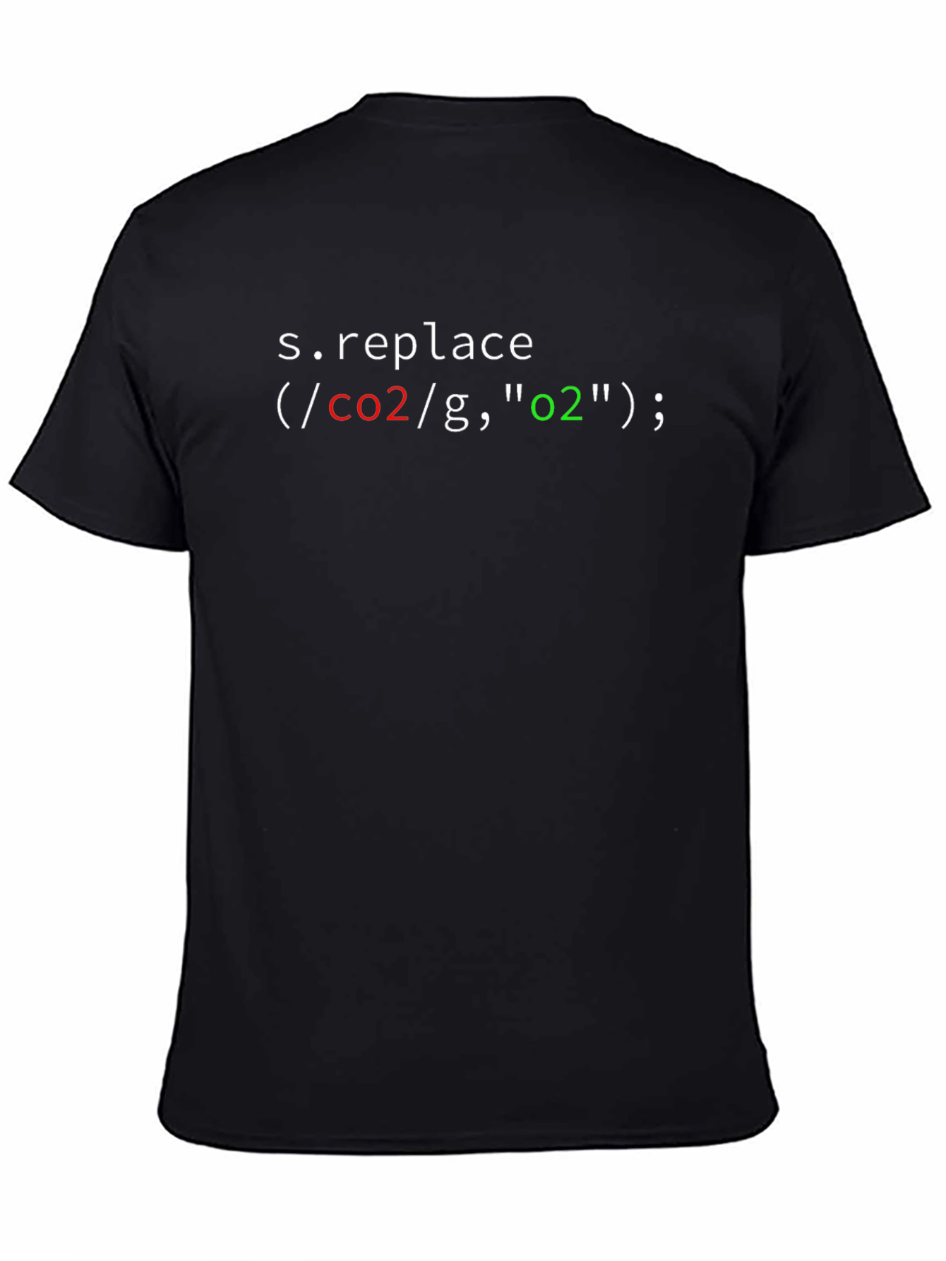 Code T-Shirt - Replace CO2 with O2