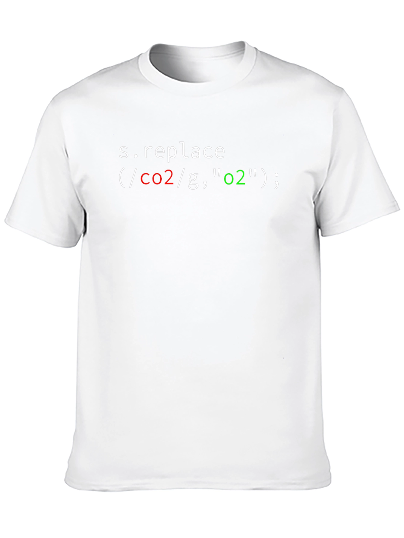 Code T-Shirt - Replace CO2 with O2