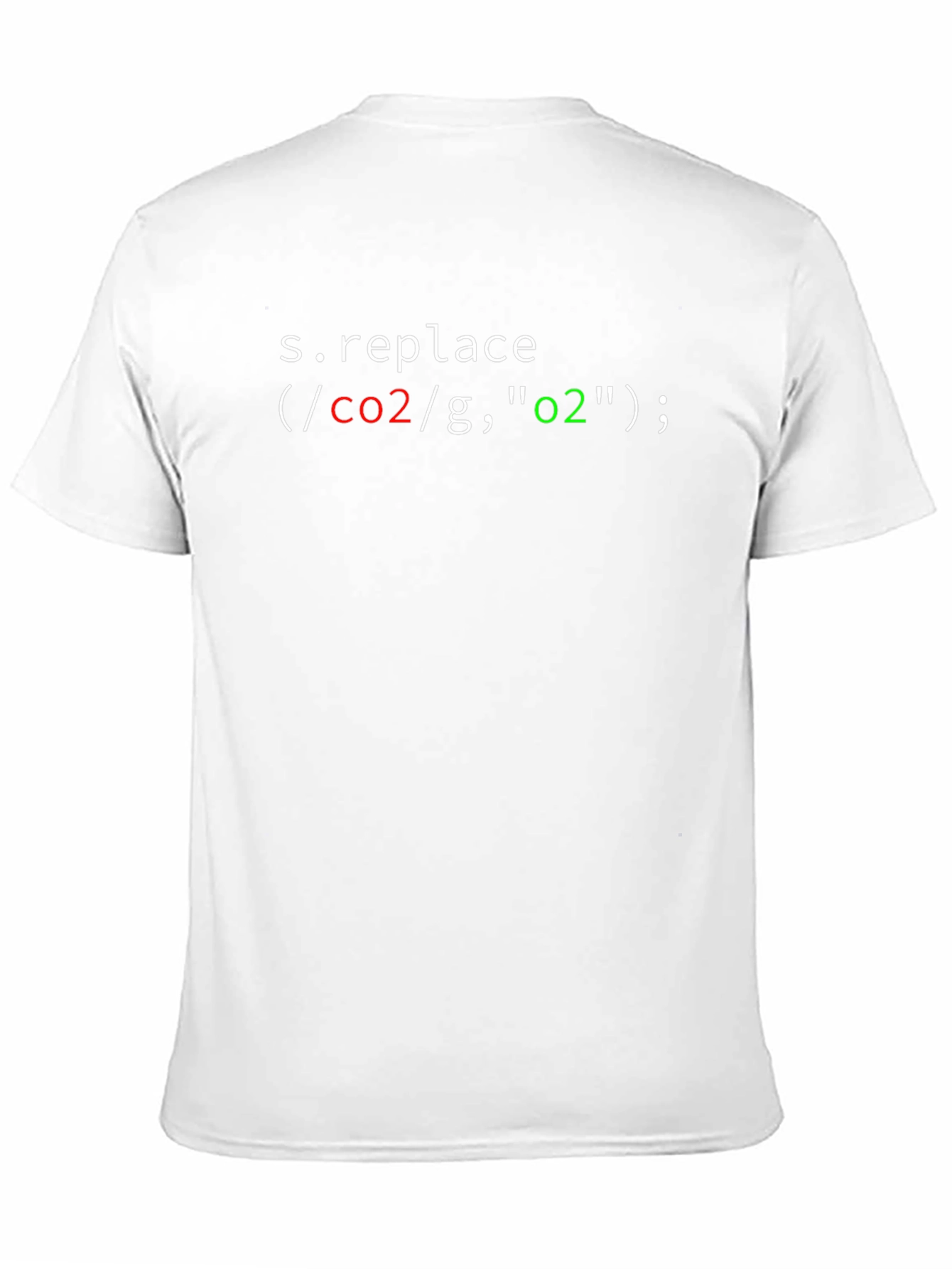 Code T-Shirt - Replace CO2 with O2