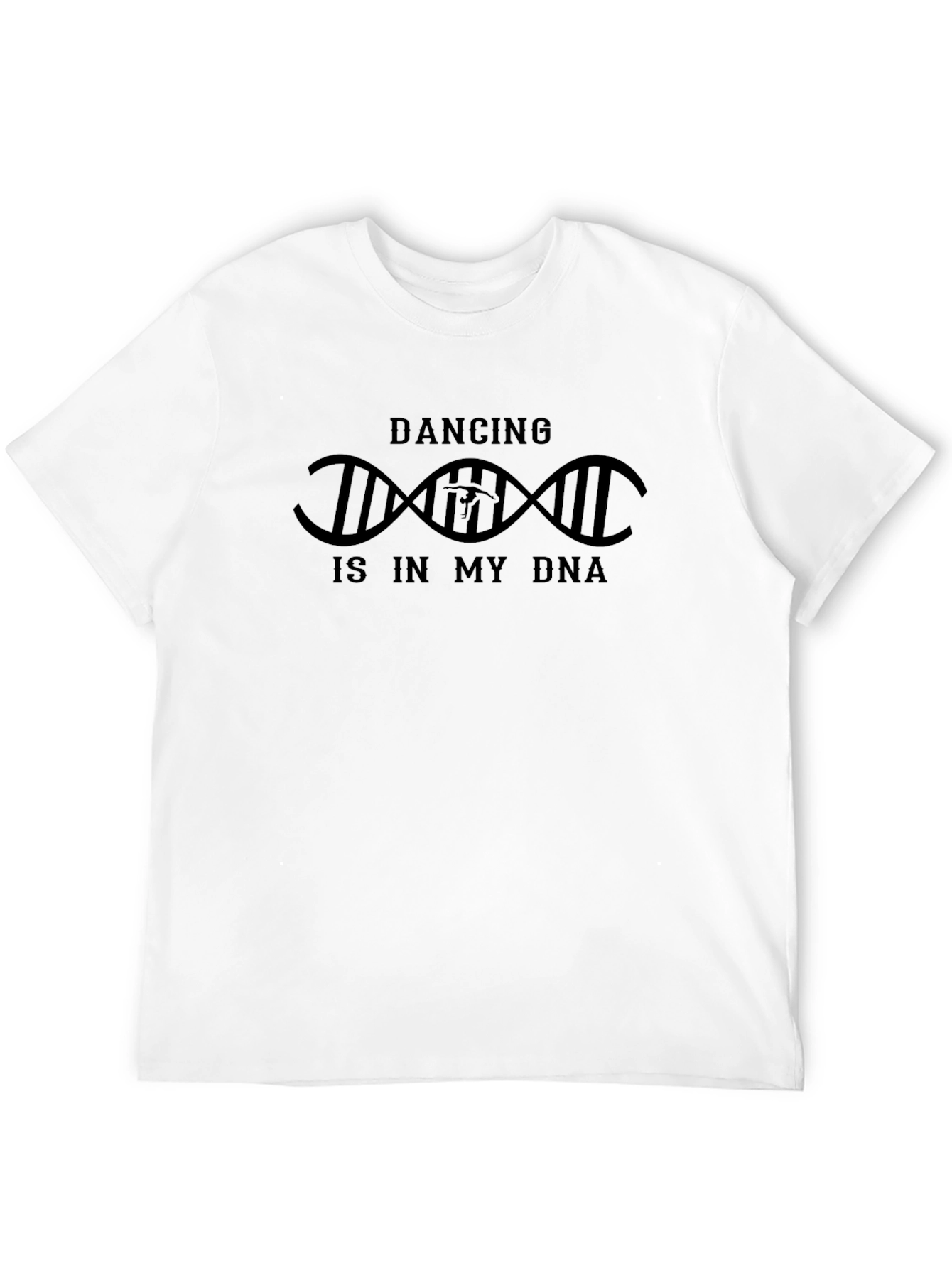 Dancing is in My DNA Black T-Shirt