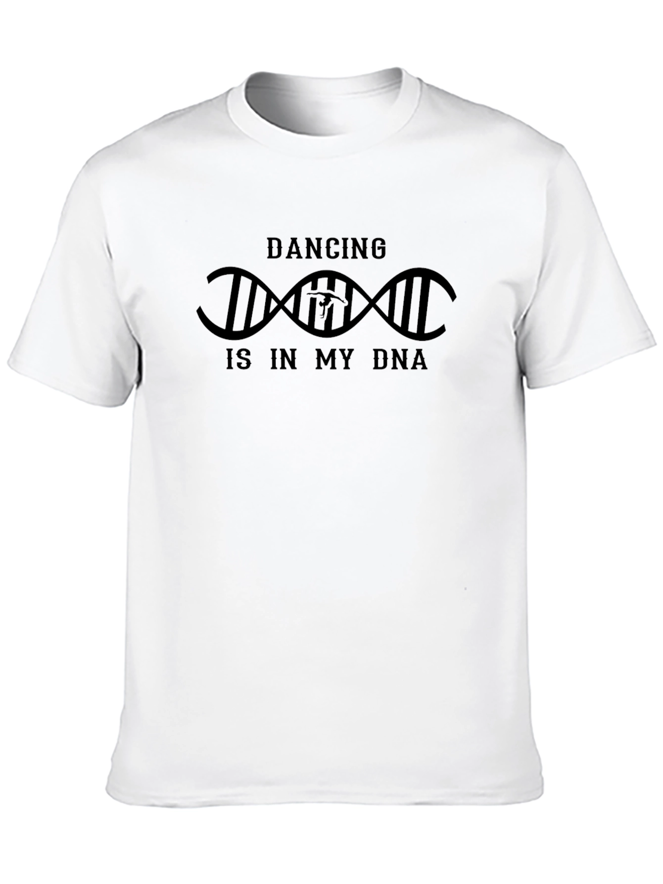 Dancing is in My DNA Black T-Shirt