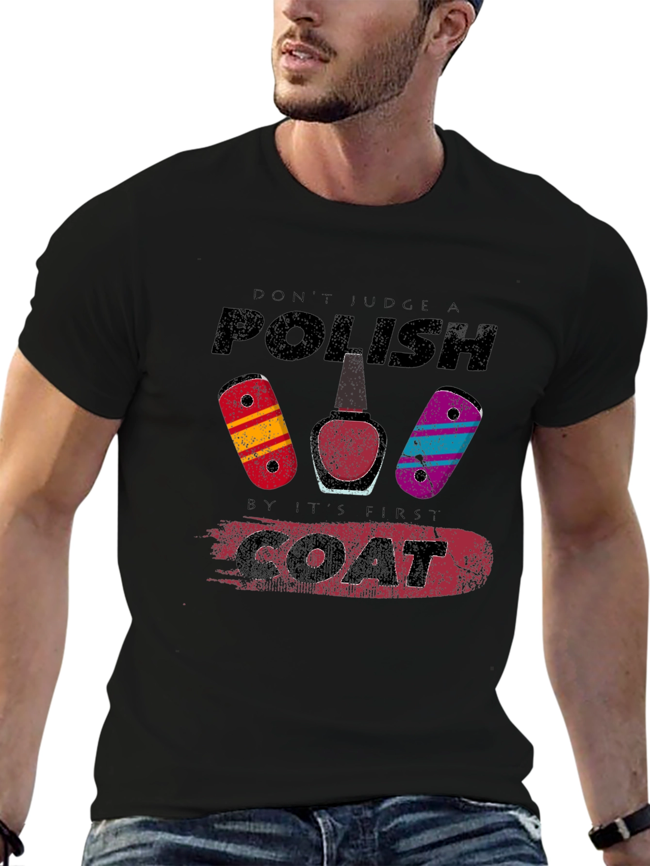 Funny Nail Polish T-Shirt