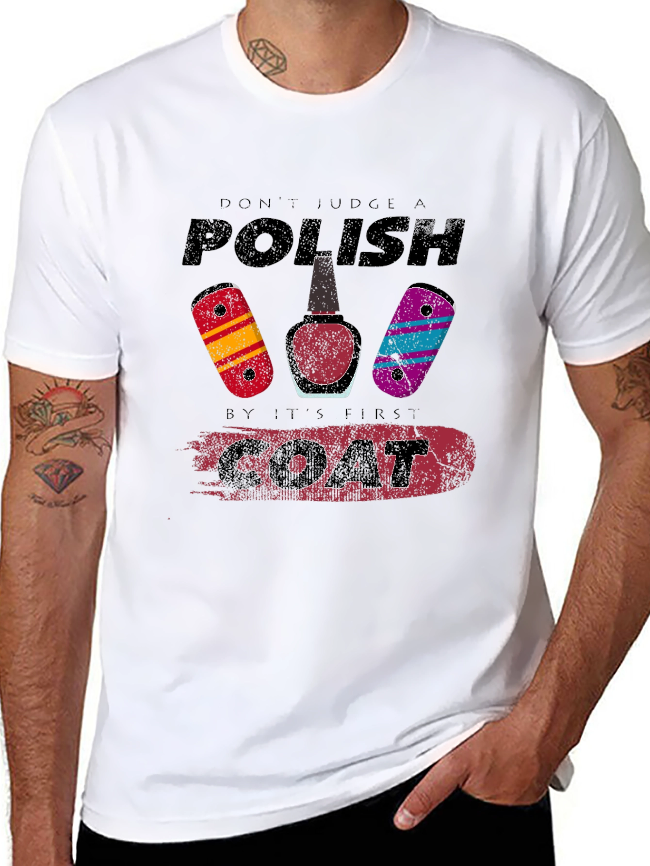 Funny Nail Polish T-Shirt