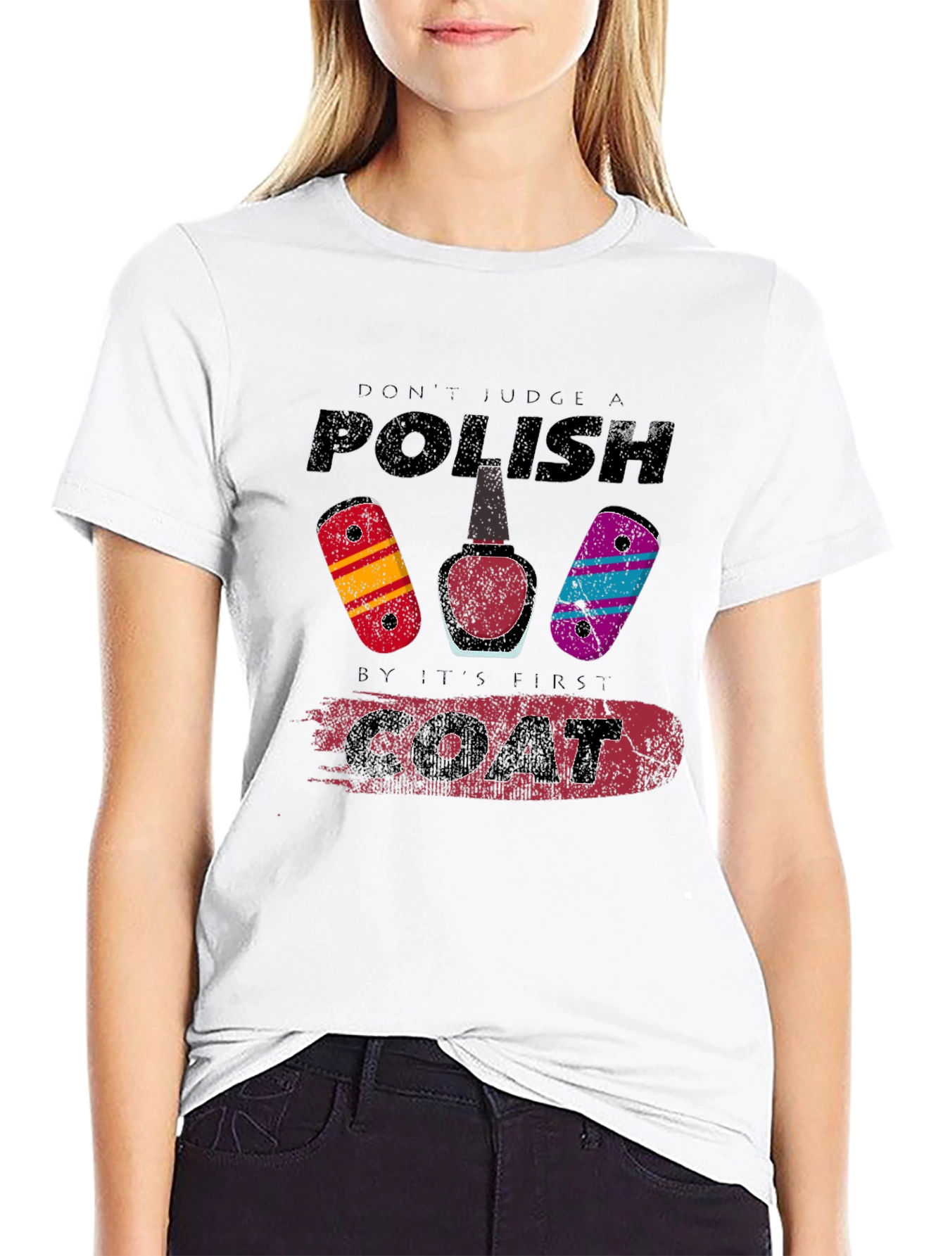 Funny Nail Polish T-Shirt