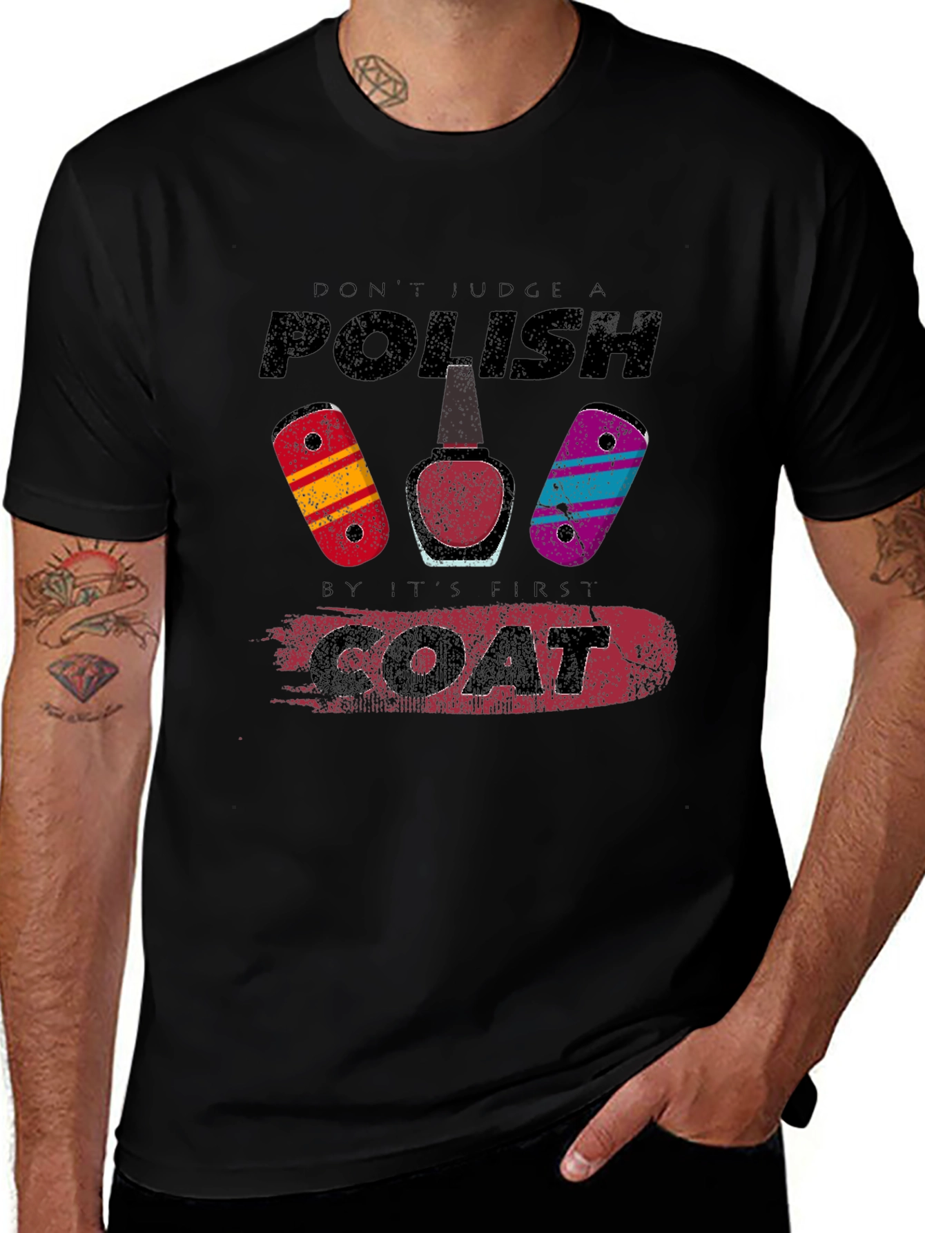 Funny Nail Polish T-Shirt
