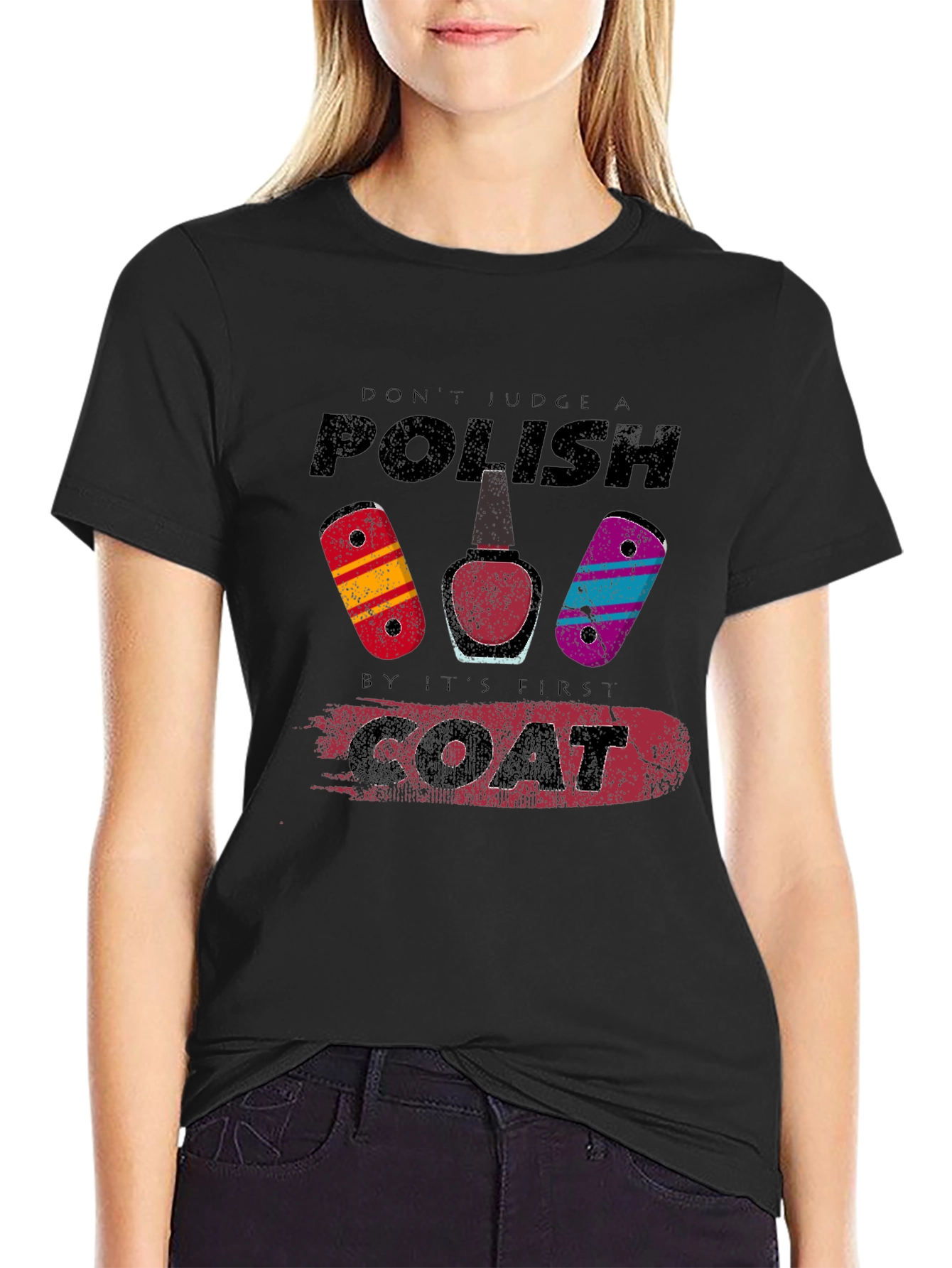 Funny Nail Polish T-Shirt
