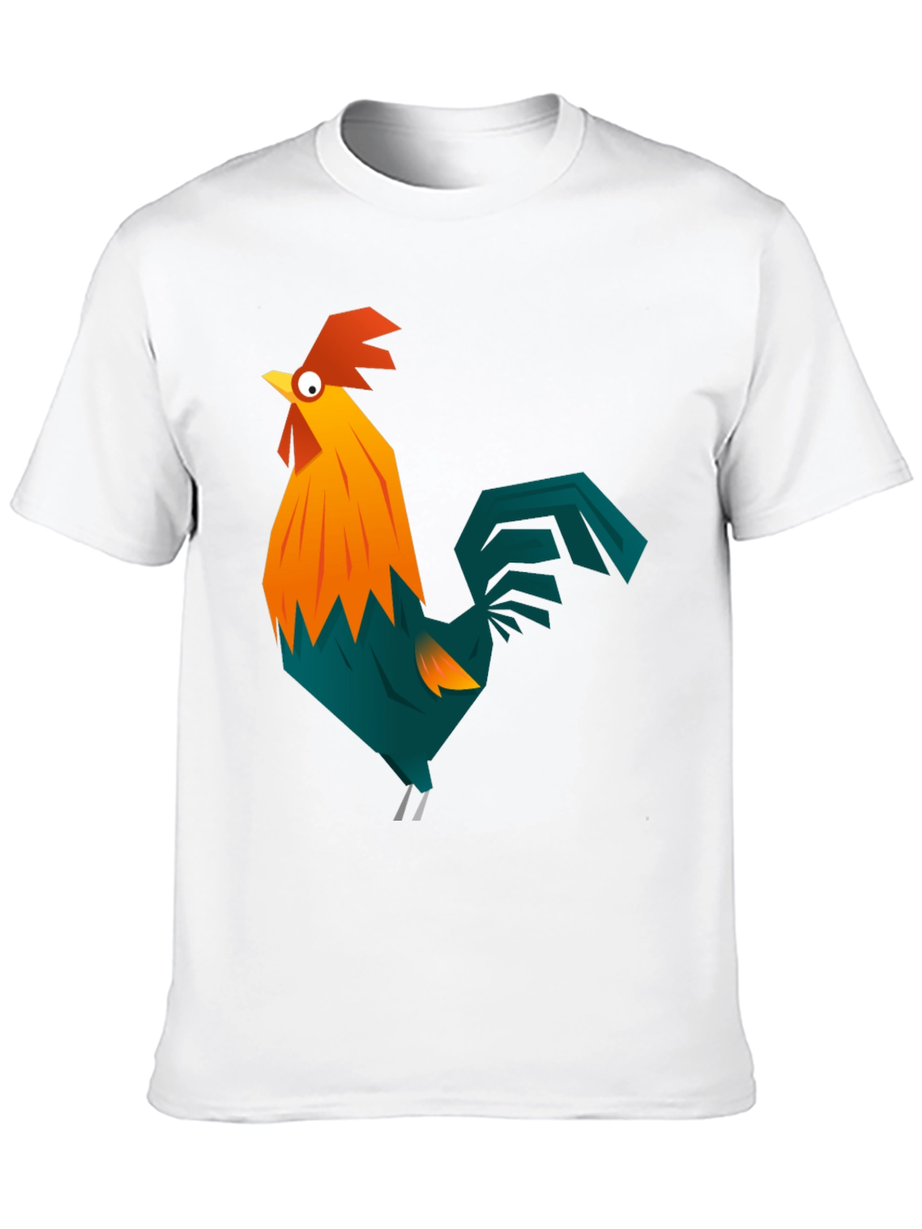 Rooster Graphic Tee - Mens Black T-Shirt