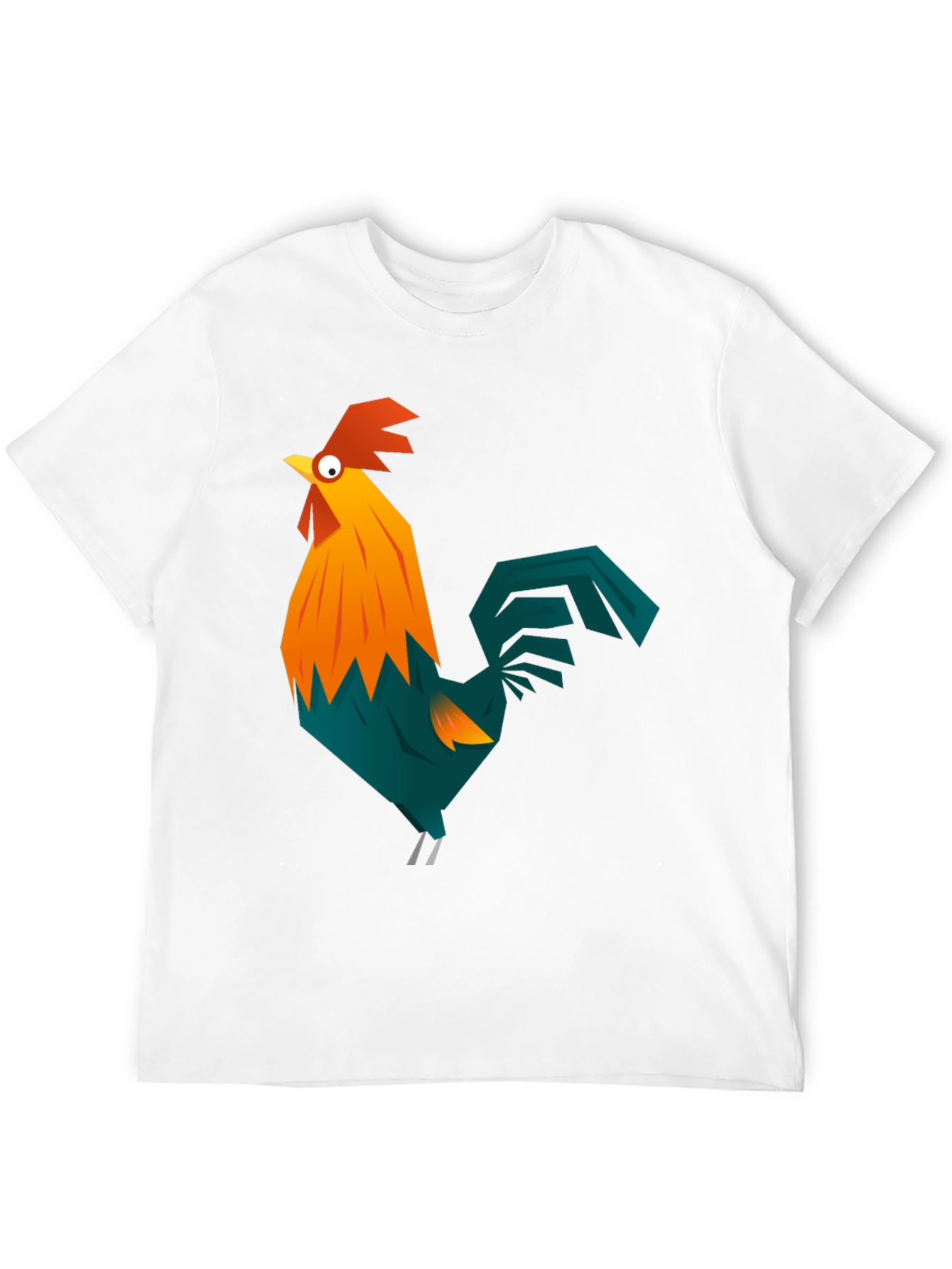 Rooster Graphic Tee - Mens Black T-Shirt