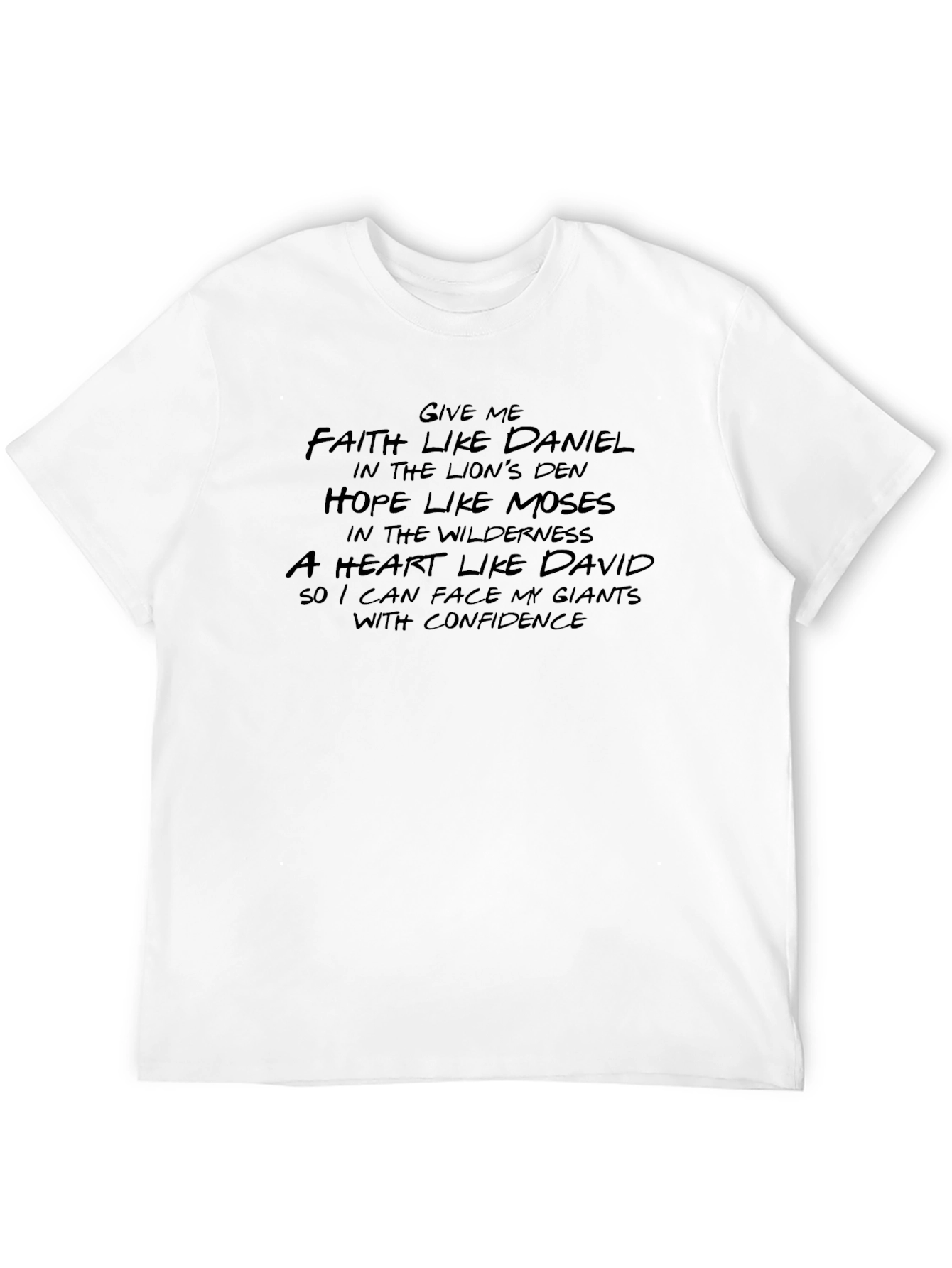 Faith Hope Heart T-Shirt Christian Inspired Tee