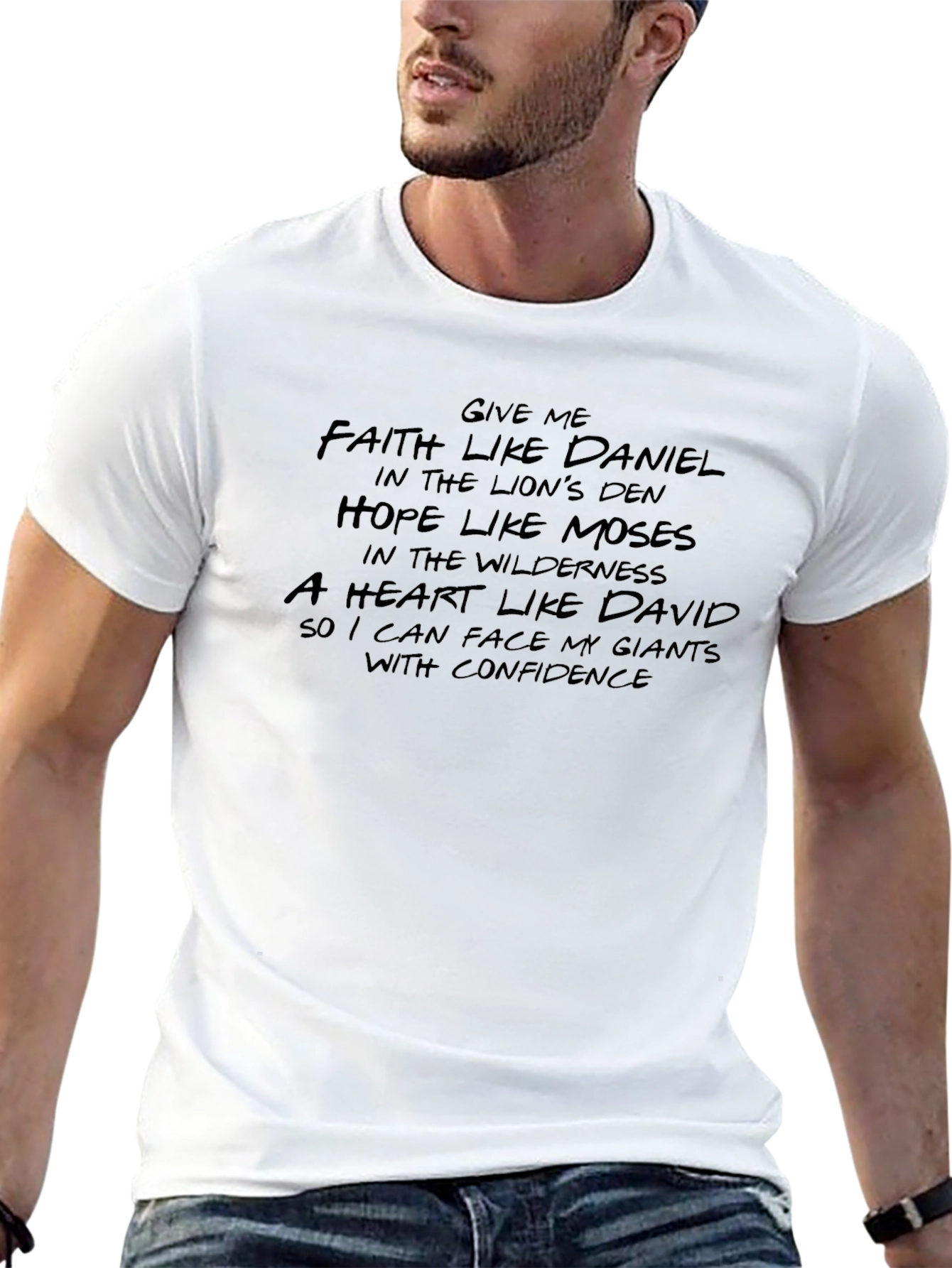 Faith Hope Heart T-Shirt Christian Inspired Tee