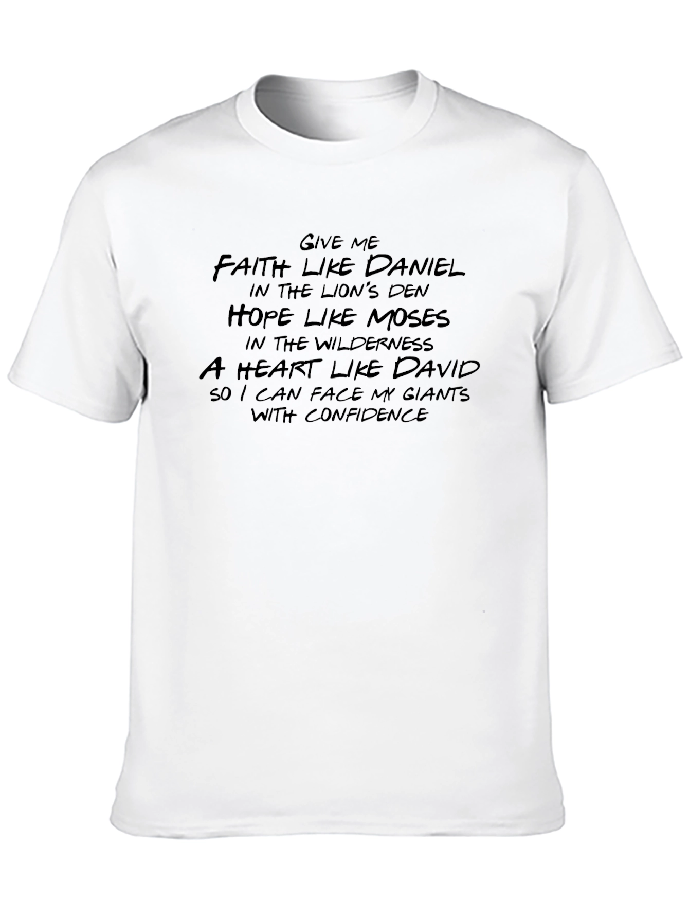 Faith Hope Heart T-Shirt Christian Inspired Tee