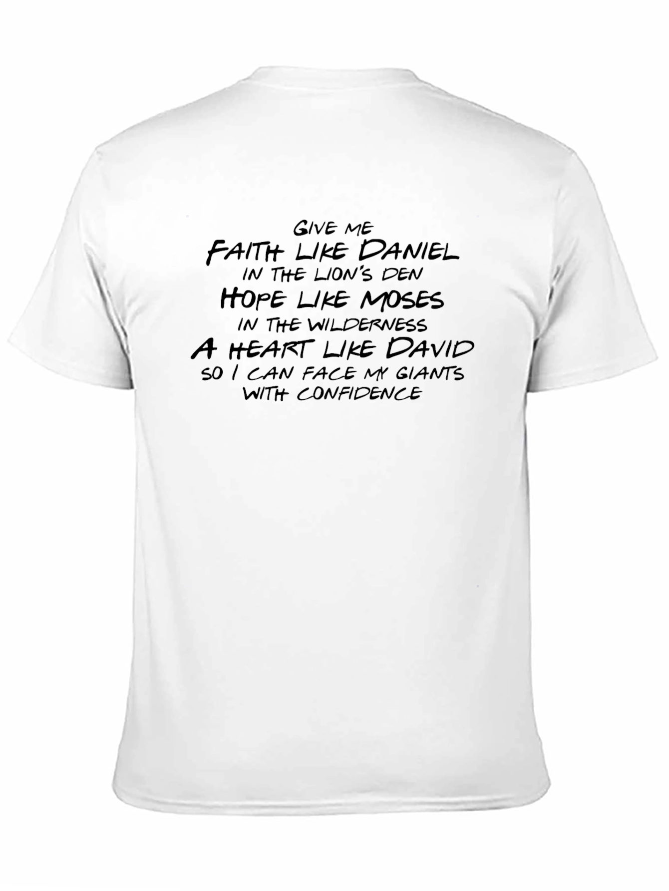 Faith Hope Heart T-Shirt Christian Inspired Tee