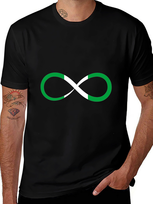 Infinity Nigeria Flag T-Shirt