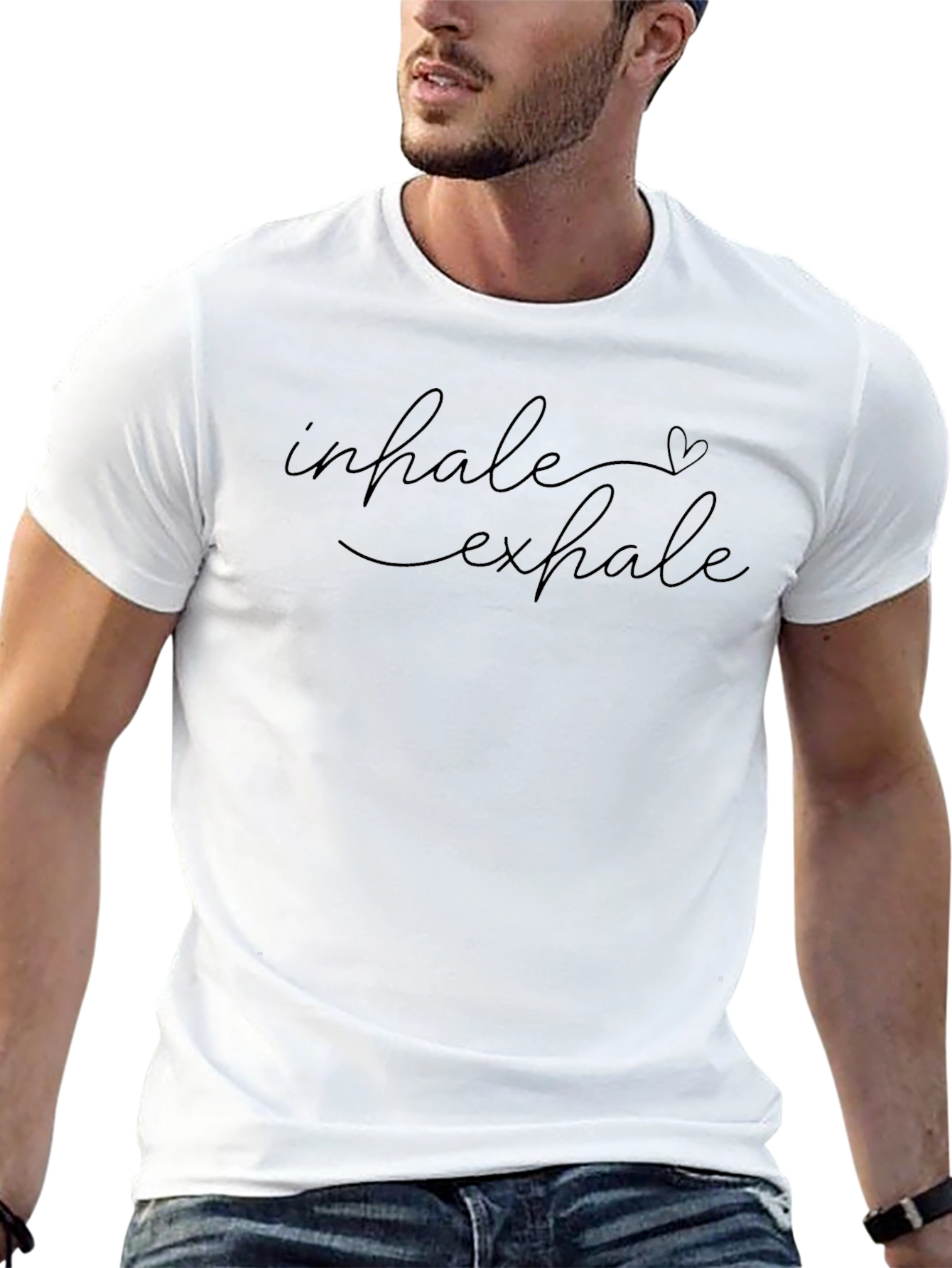 Inhale Exhale Graphic T-Shirt