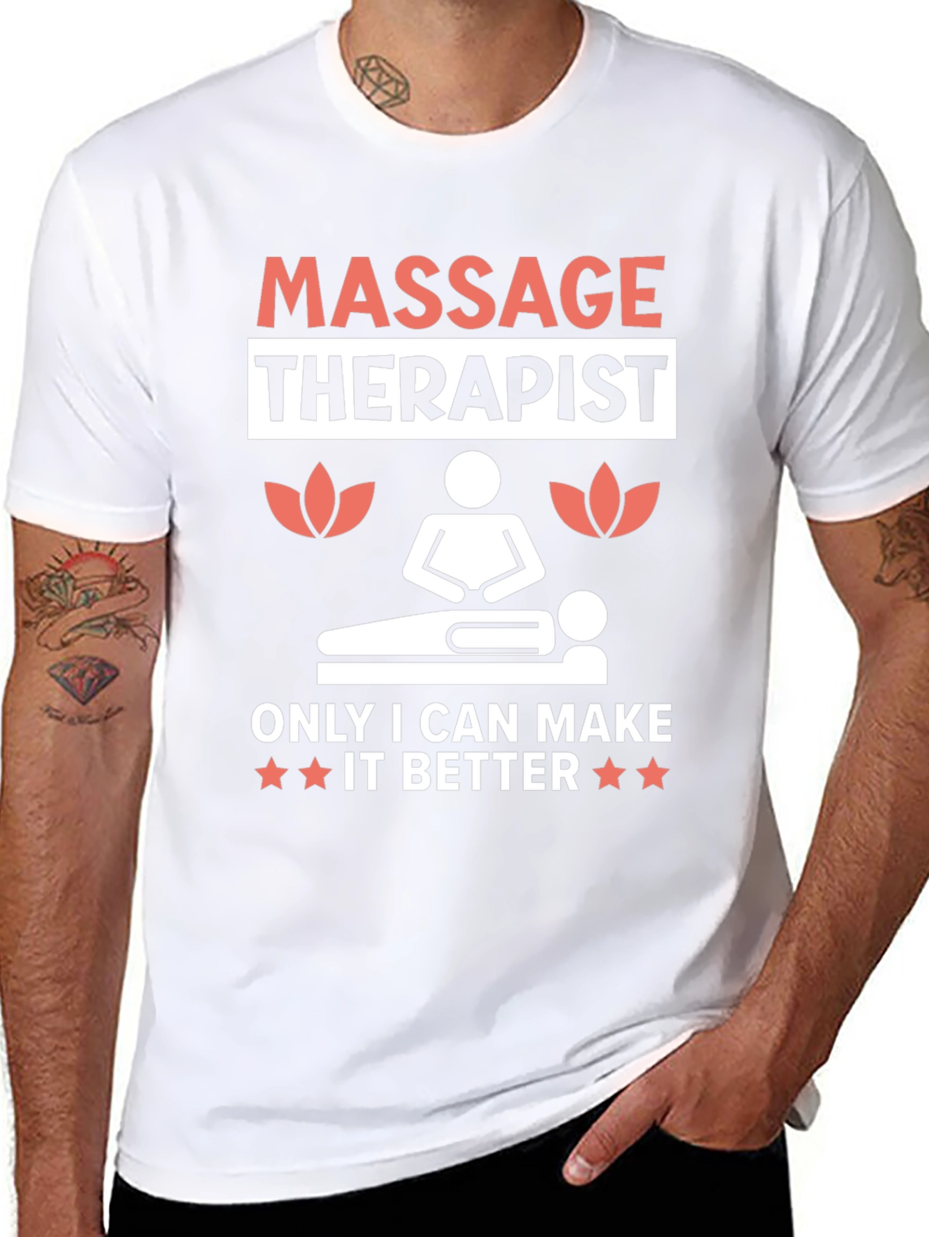 Massage Therapist Graphic T-Shirt