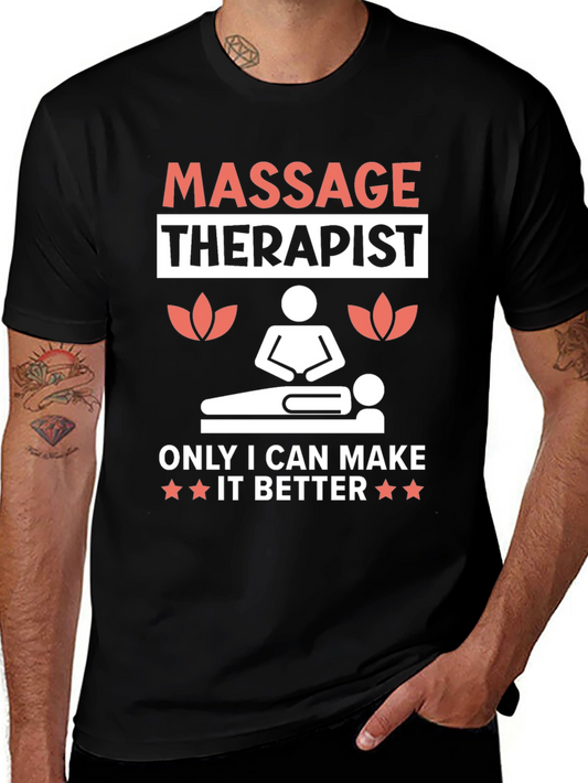 Massage Therapist Graphic T-Shirt