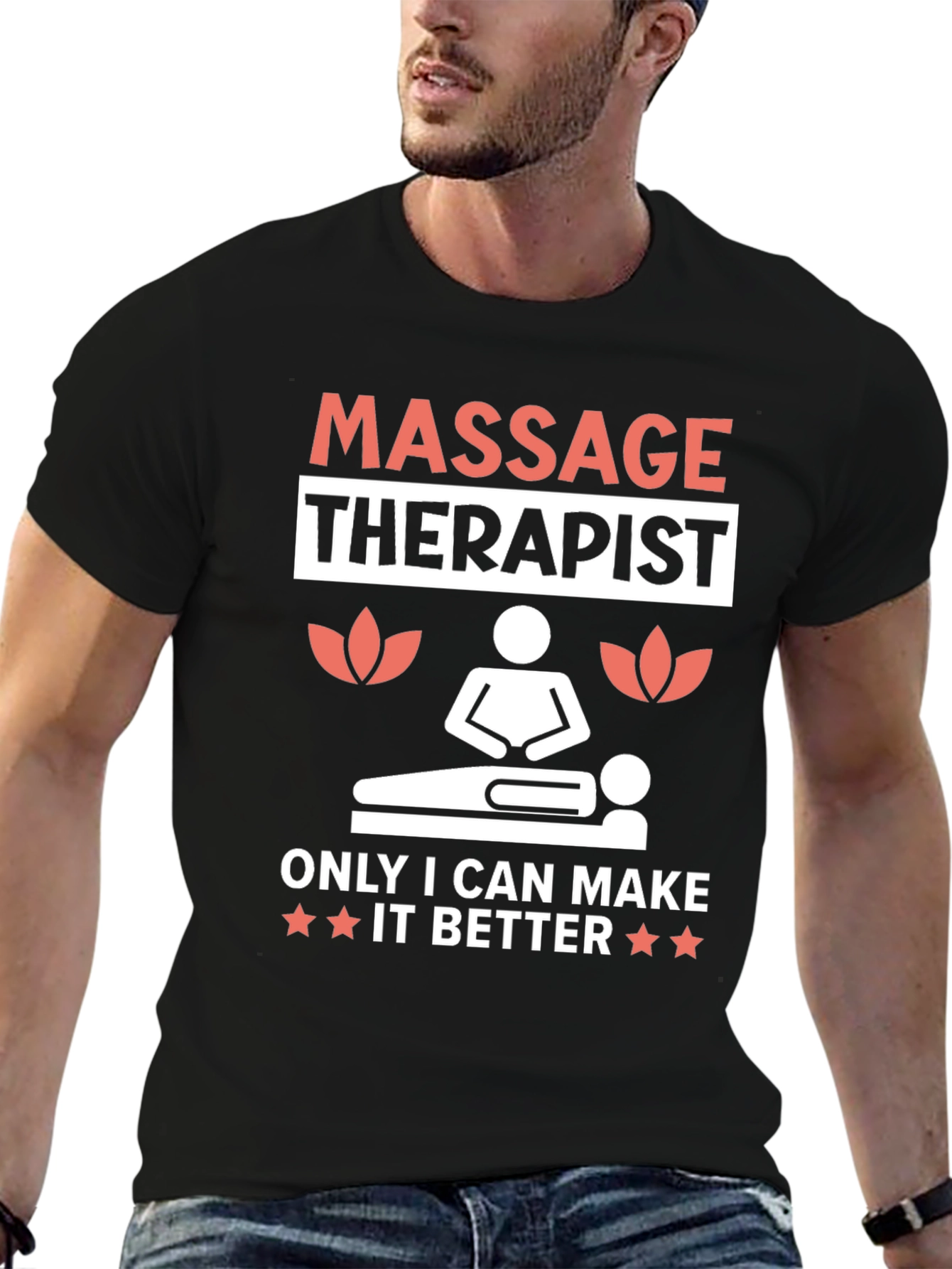 Massage Therapist Graphic T-Shirt