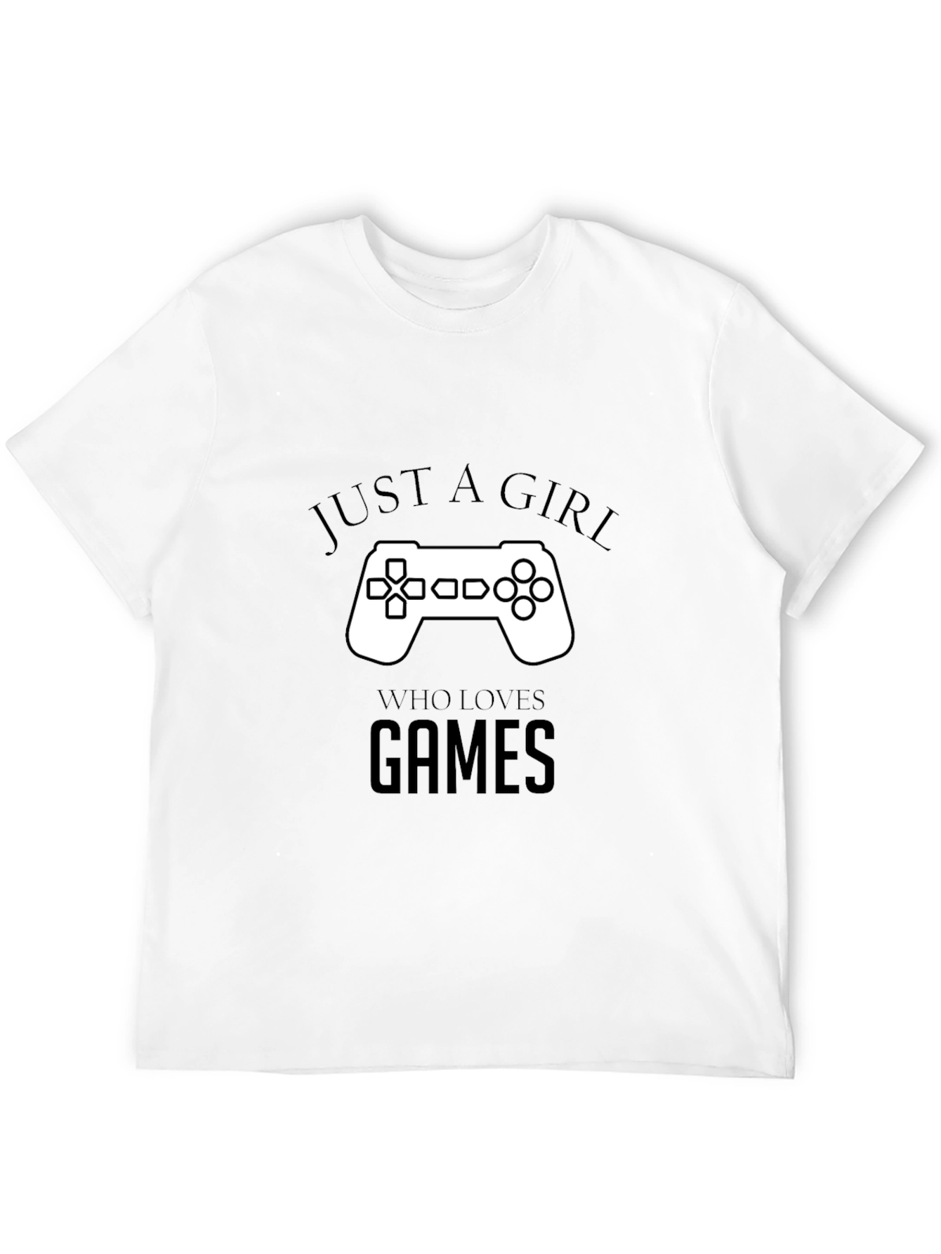 Just A Girl Who Loves Games T-Shirt