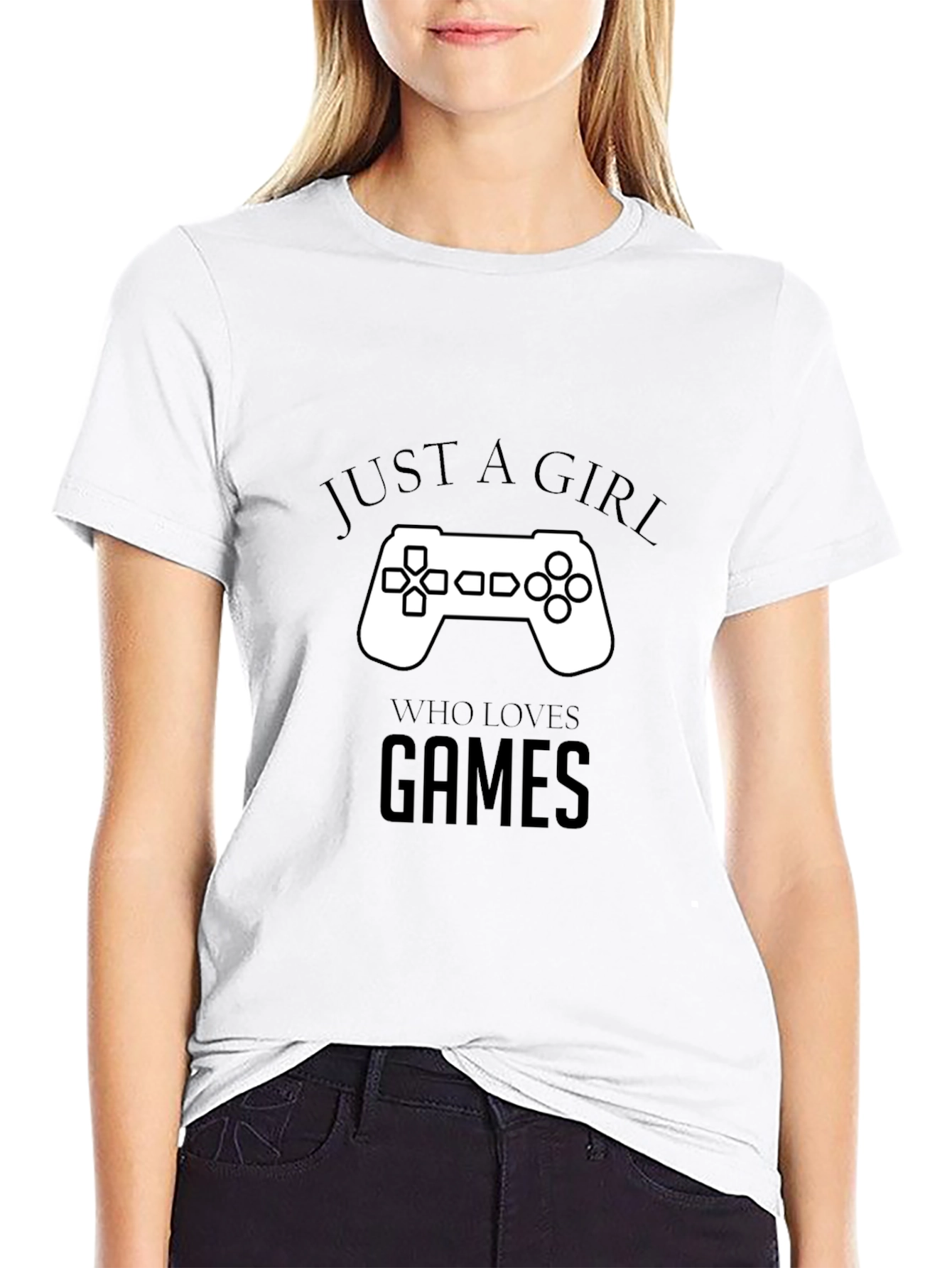 Just A Girl Who Loves Games T-Shirt