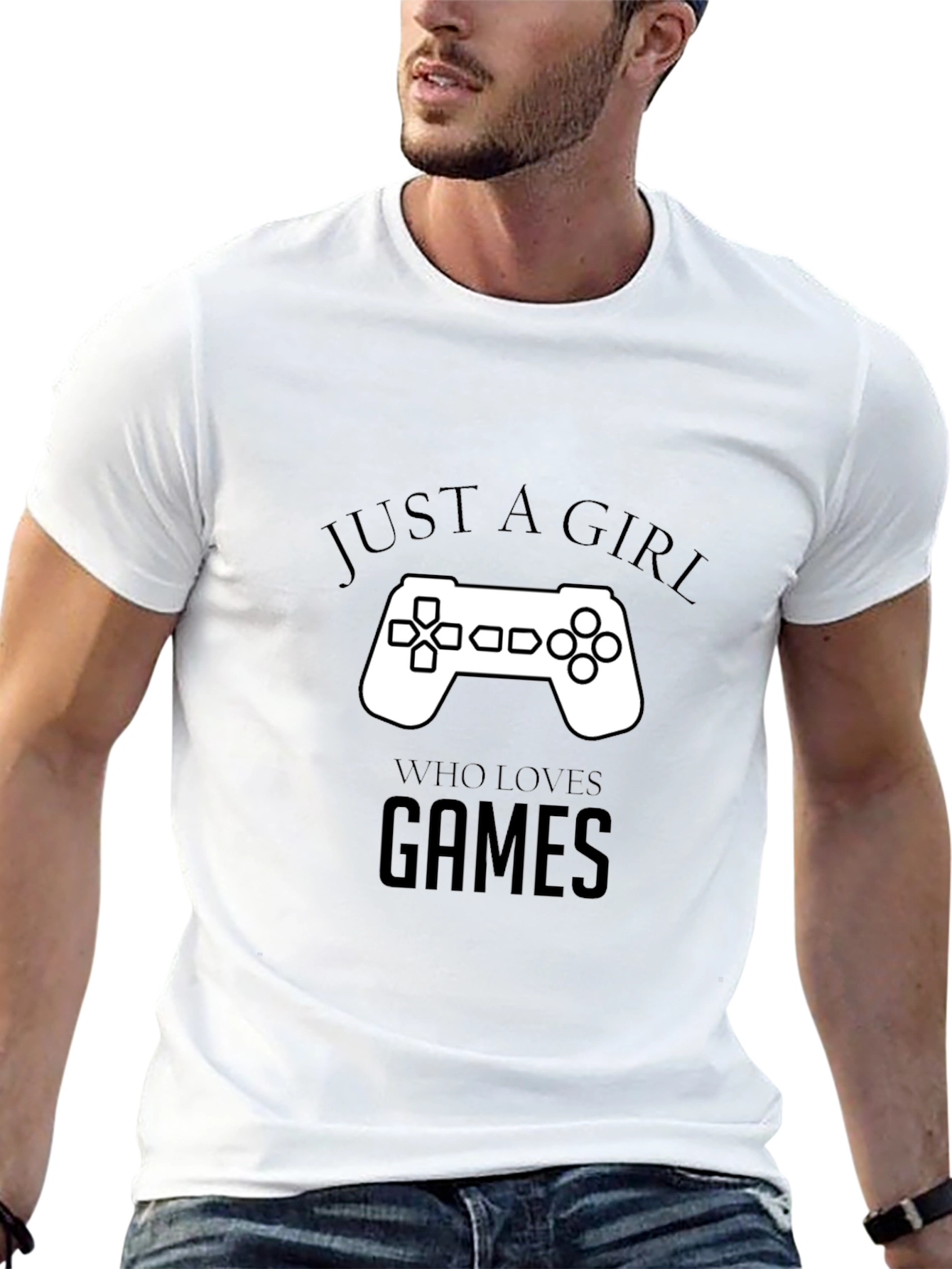 Just A Girl Who Loves Games T-Shirt