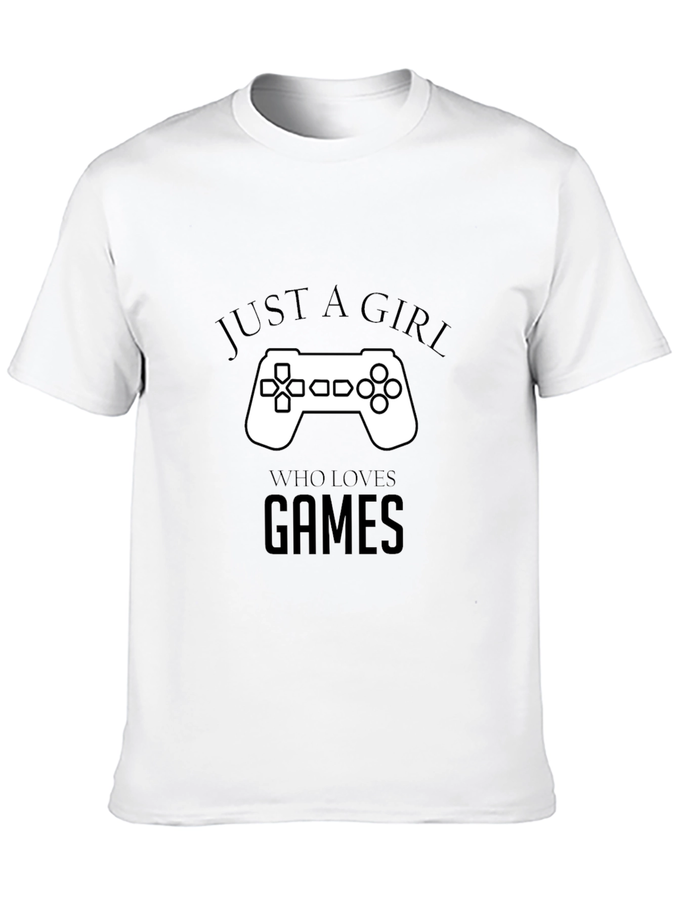 Just A Girl Who Loves Games T-Shirt