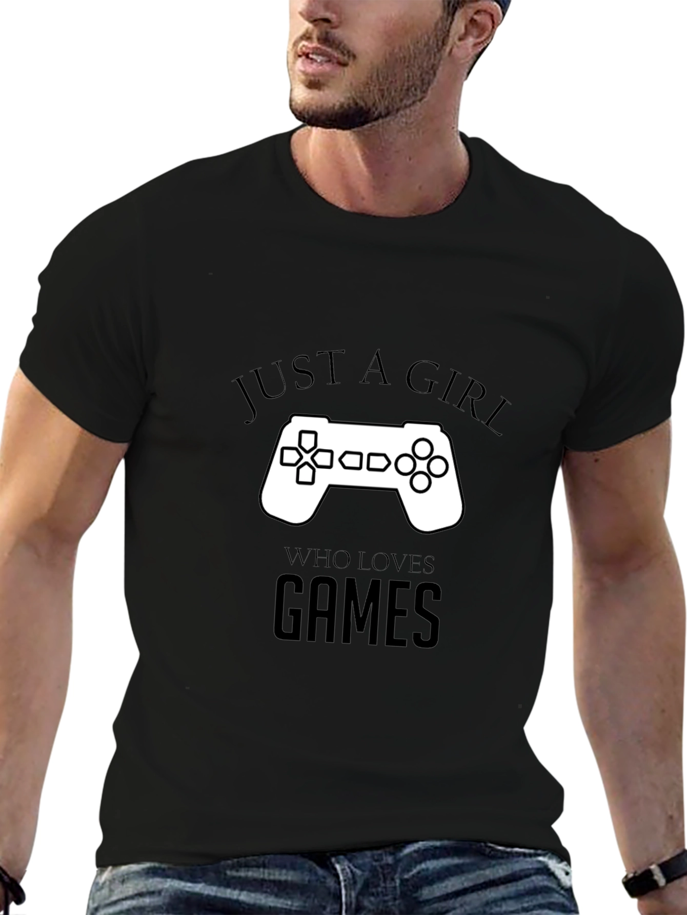 Just A Girl Who Loves Games T-Shirt