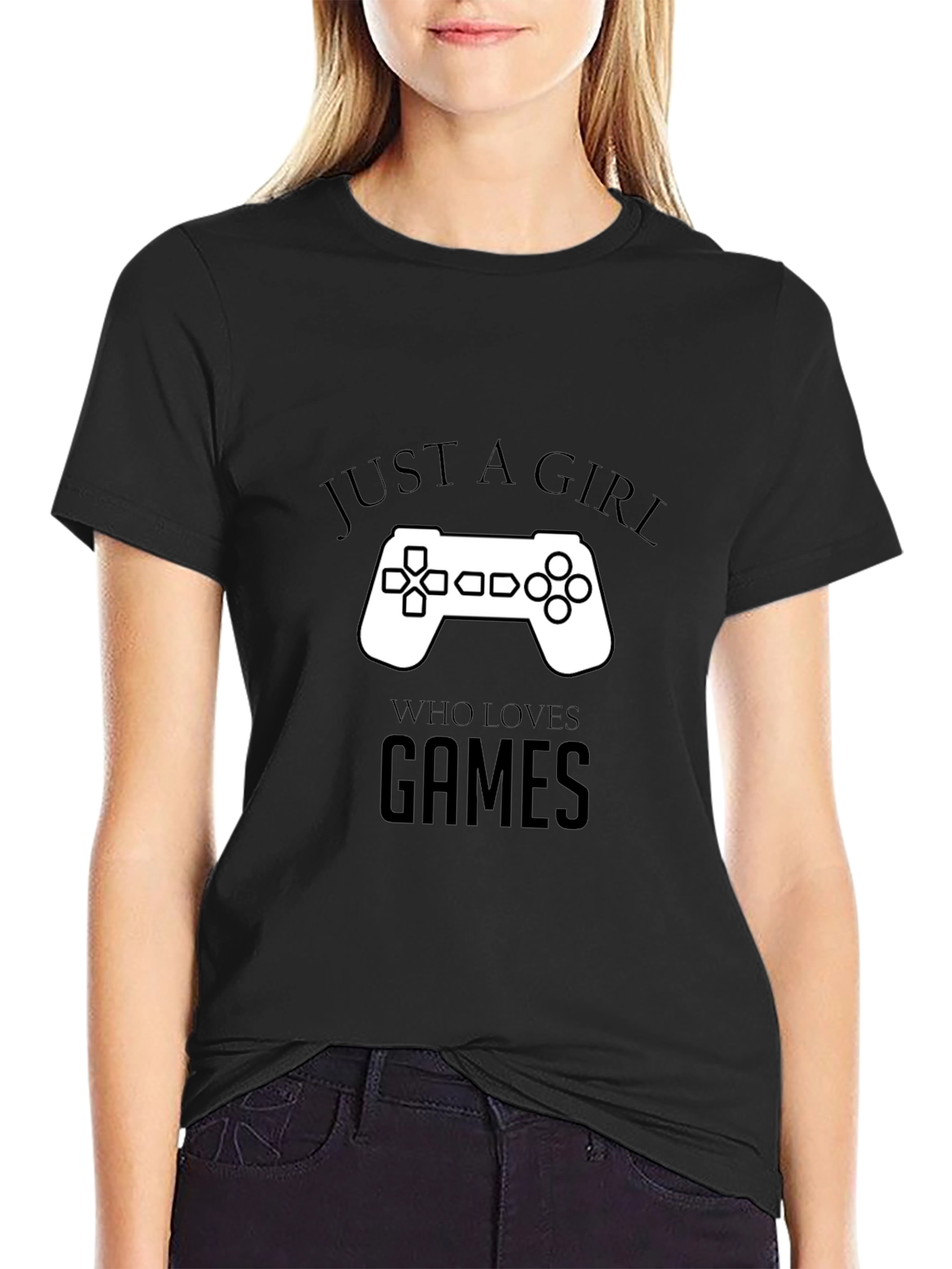 Just A Girl Who Loves Games T-Shirt