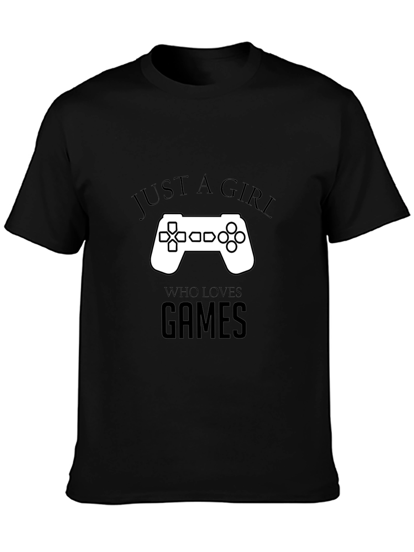 Just A Girl Who Loves Games T-Shirt