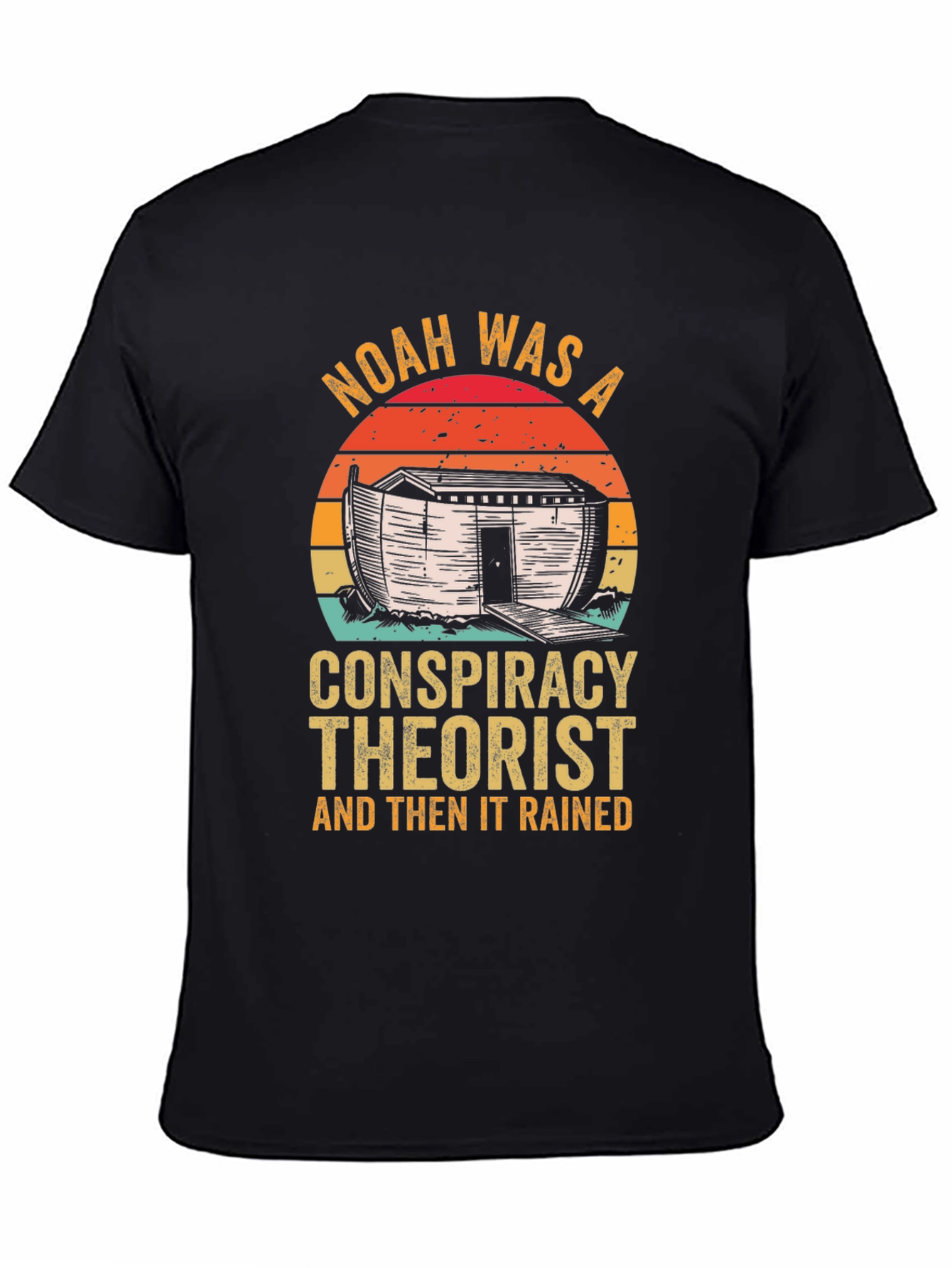 Noah Conspiracy Theorist Graphic T-Shirt