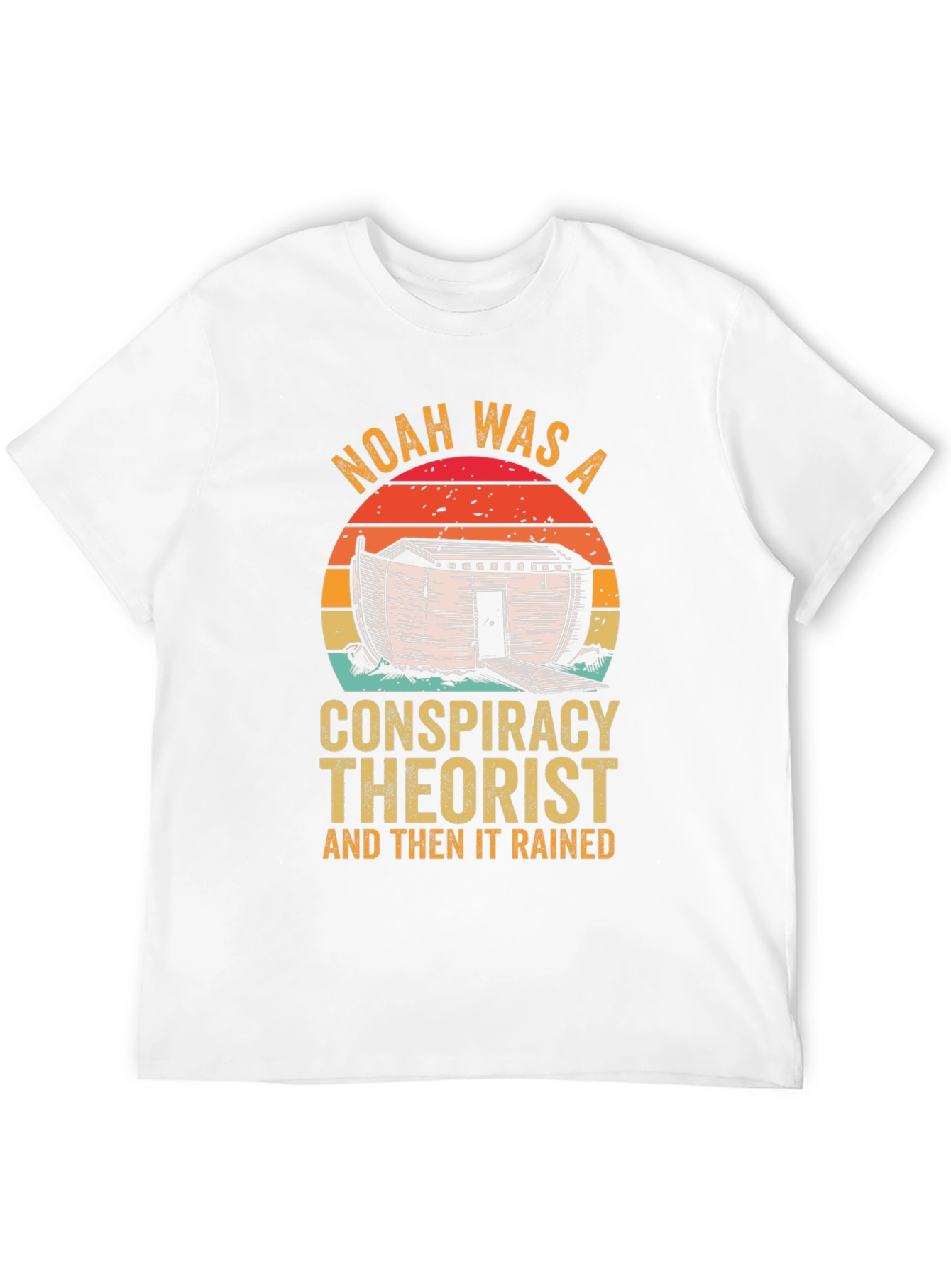 Noah Conspiracy Theorist Graphic T-Shirt