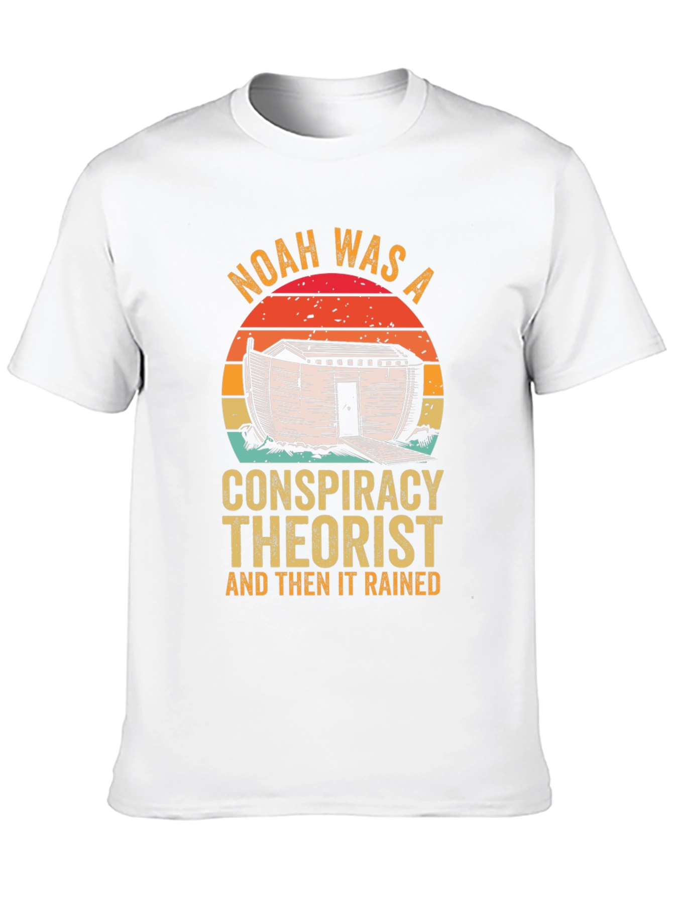 Noah Conspiracy Theorist Graphic T-Shirt