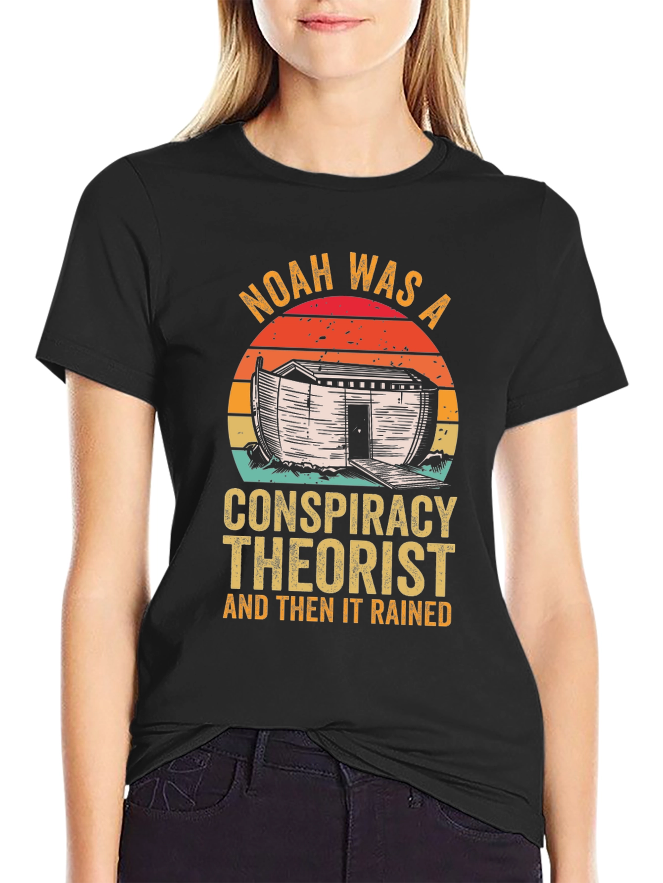 Noah Conspiracy Theorist Graphic T-Shirt