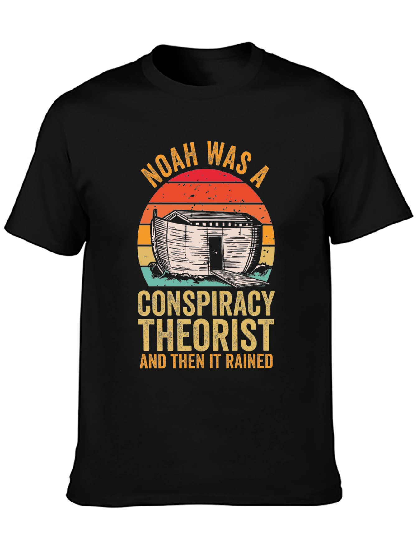 Noah Conspiracy Theorist Graphic T-Shirt
