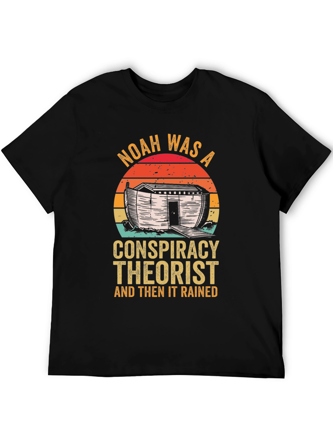 Noah Conspiracy Theorist Graphic T-Shirt