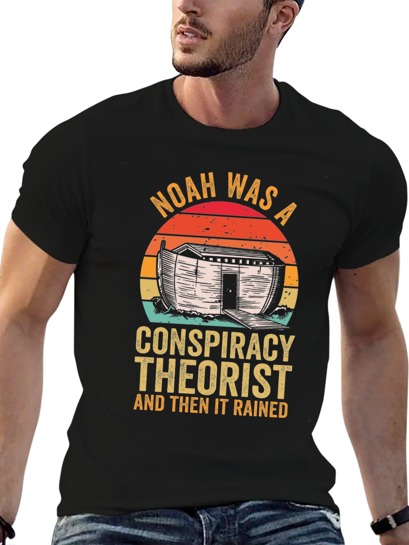 Noah Conspiracy Theorist Graphic T-Shirt